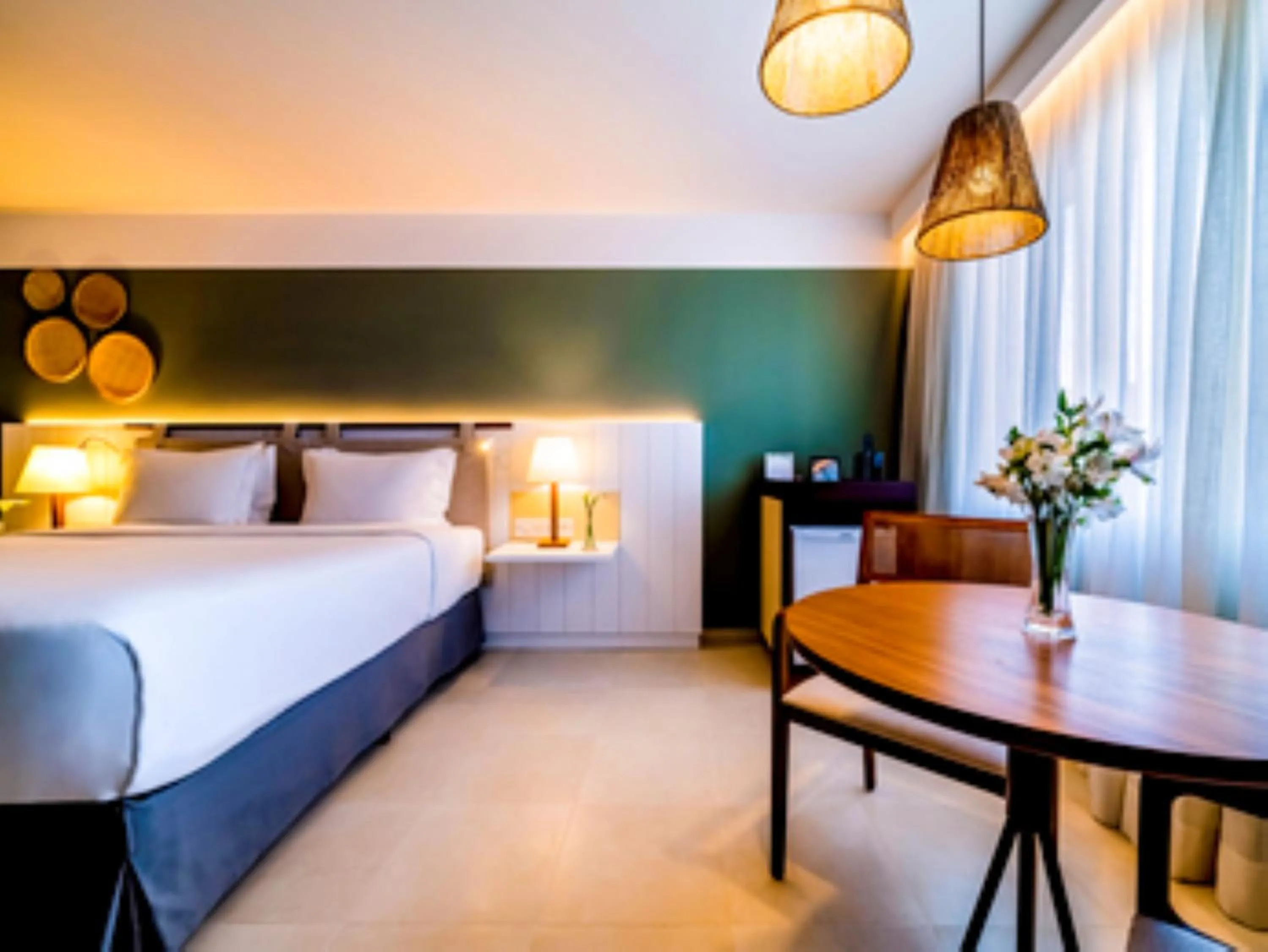 Property building, Bed in Grand Mercure Rio de Janeiro Copacabana