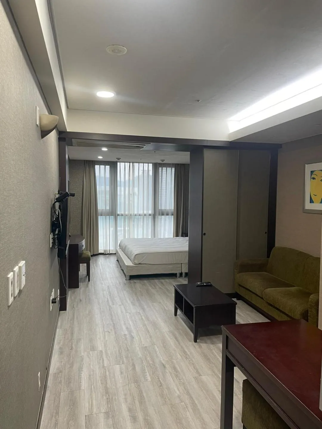 Bed in Busan Centum Victoria hotel