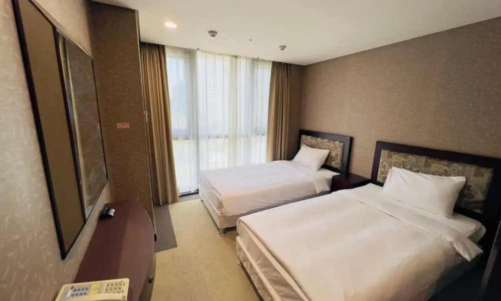 Bed in Busan Centum Victoria hotel