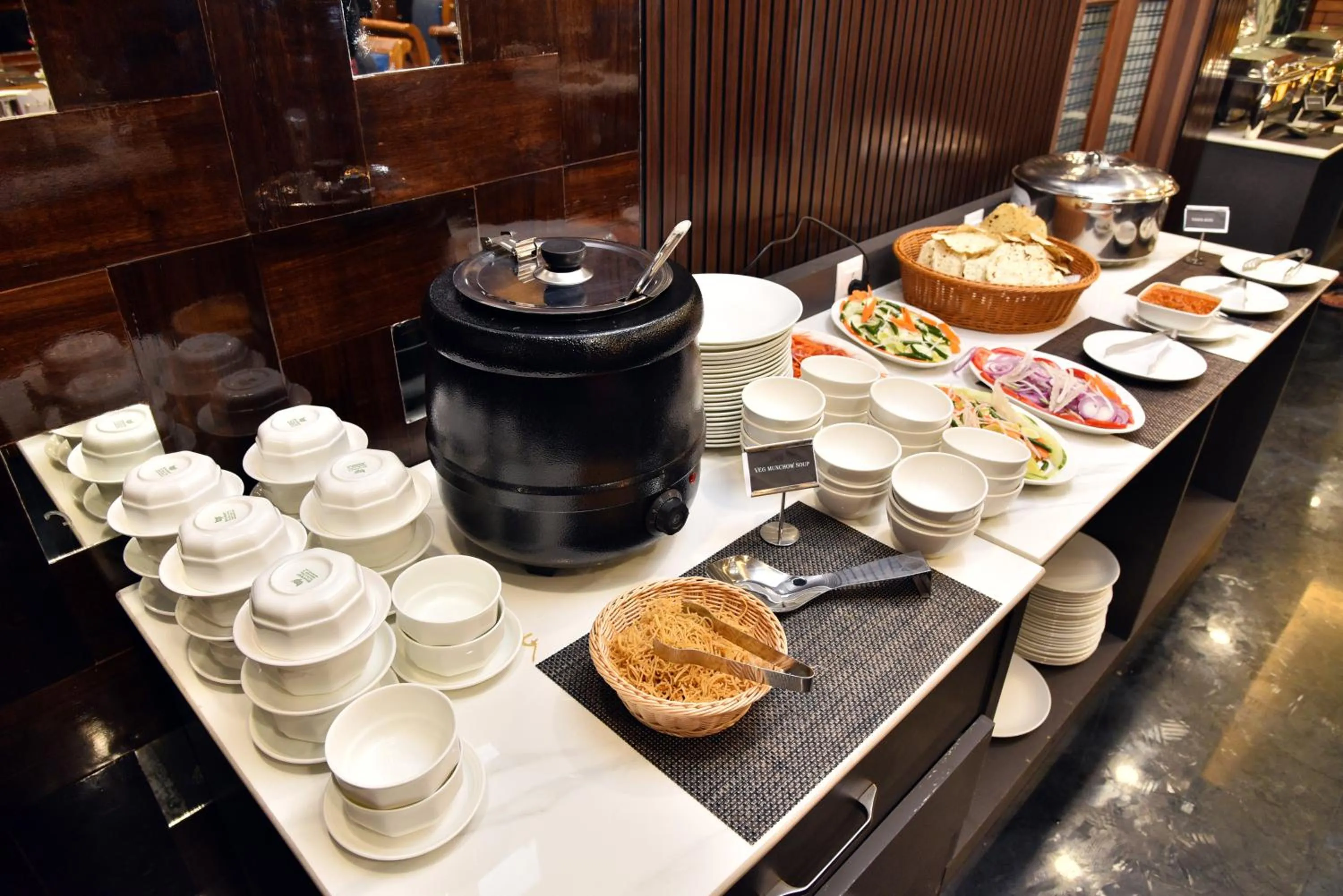 Dining area in Rufina Pinasa Residency