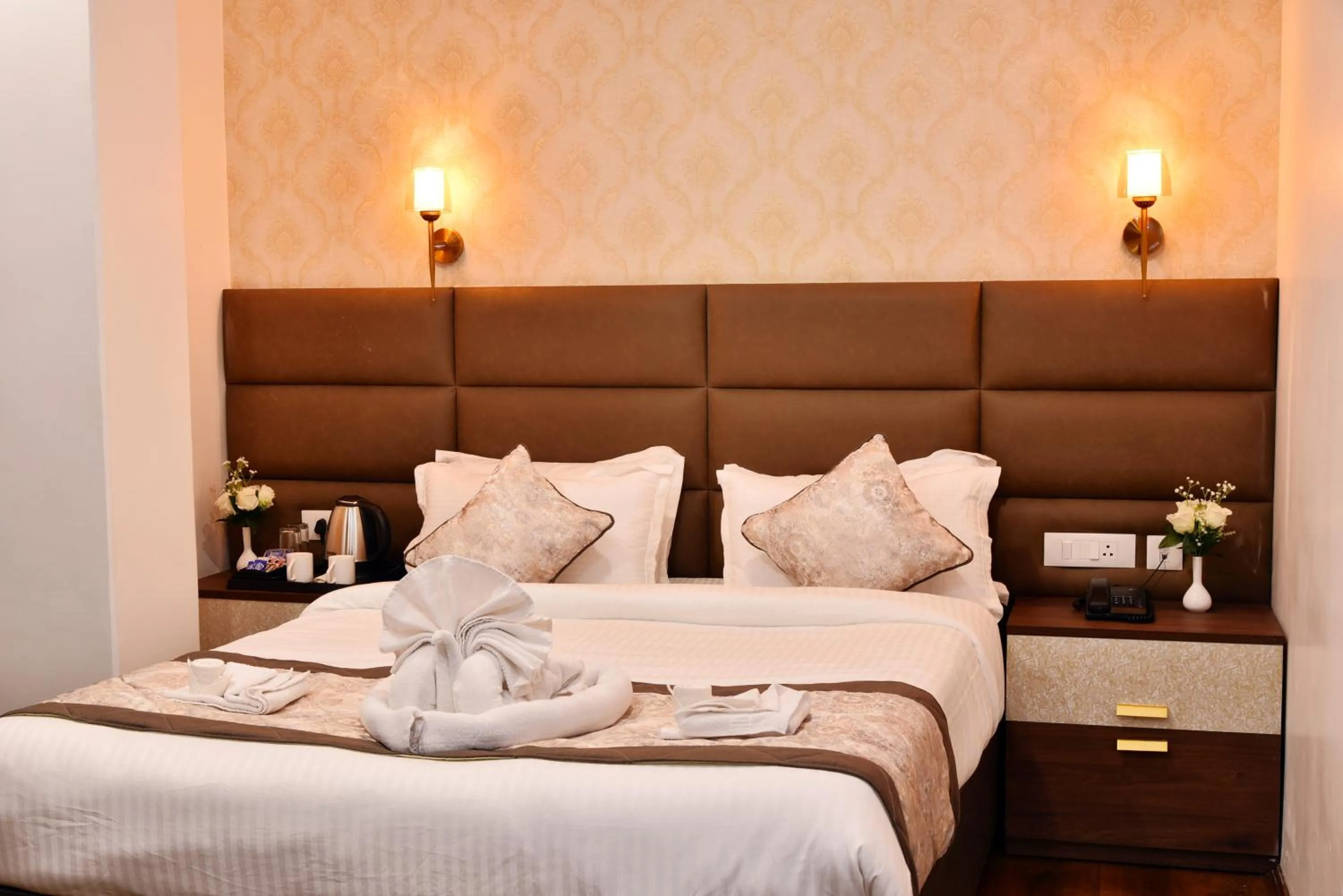 Bed in Rufina Pinasa Residency