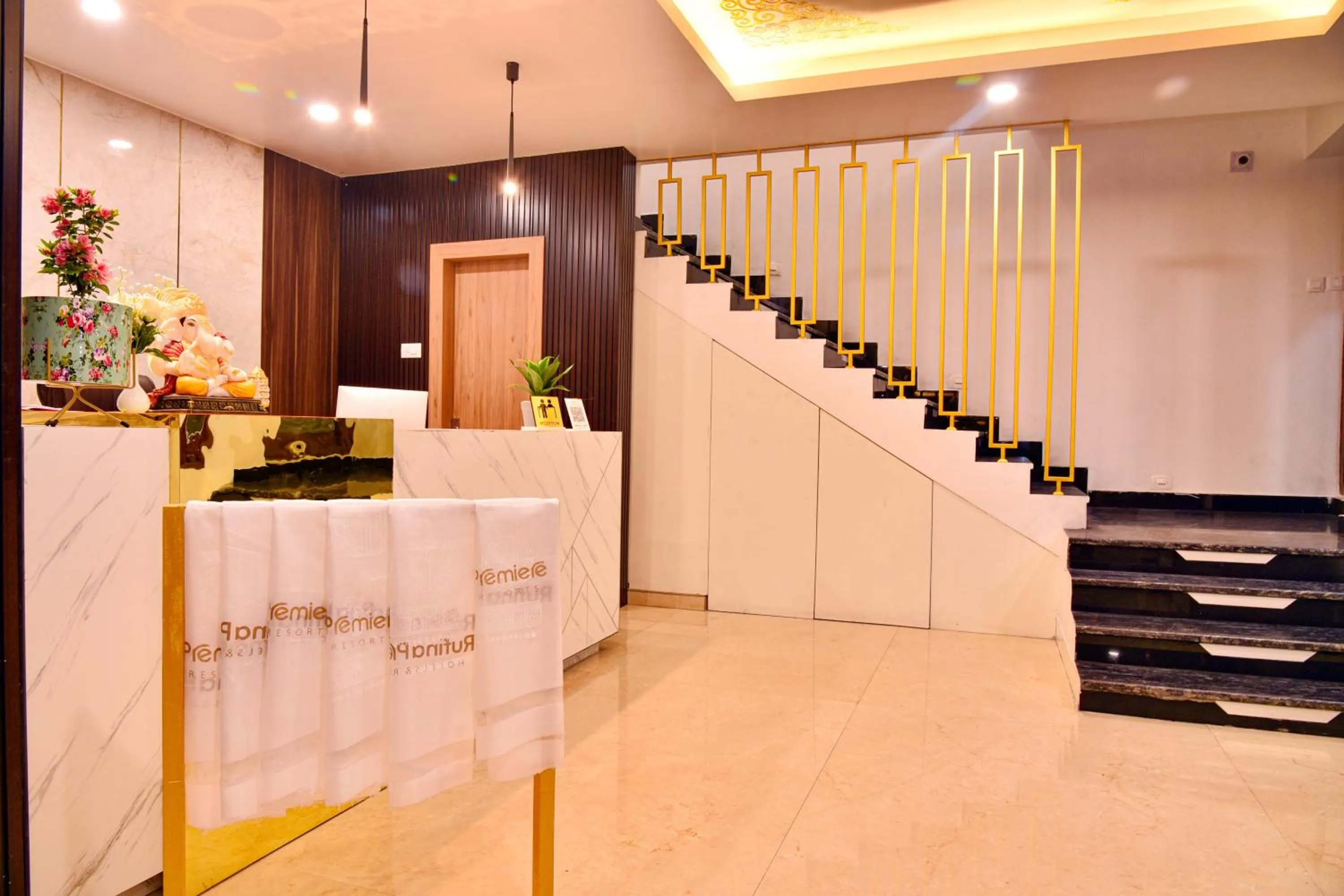 Lobby or reception in Rufina Pinasa Residency