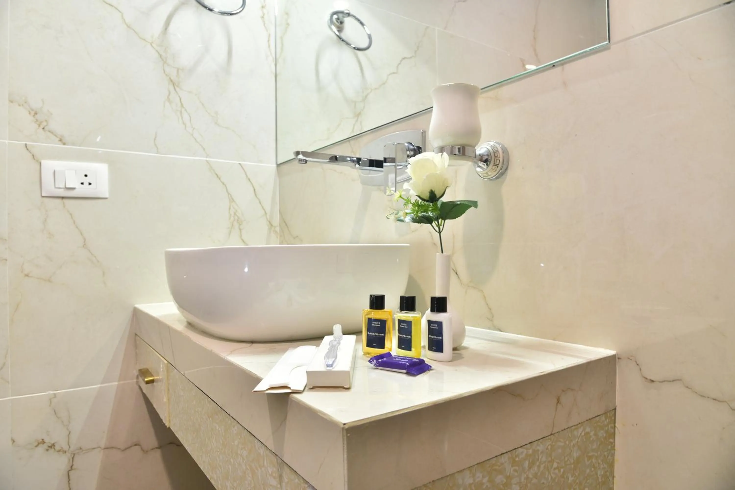 Bathroom in Rufina Pinasa Residency