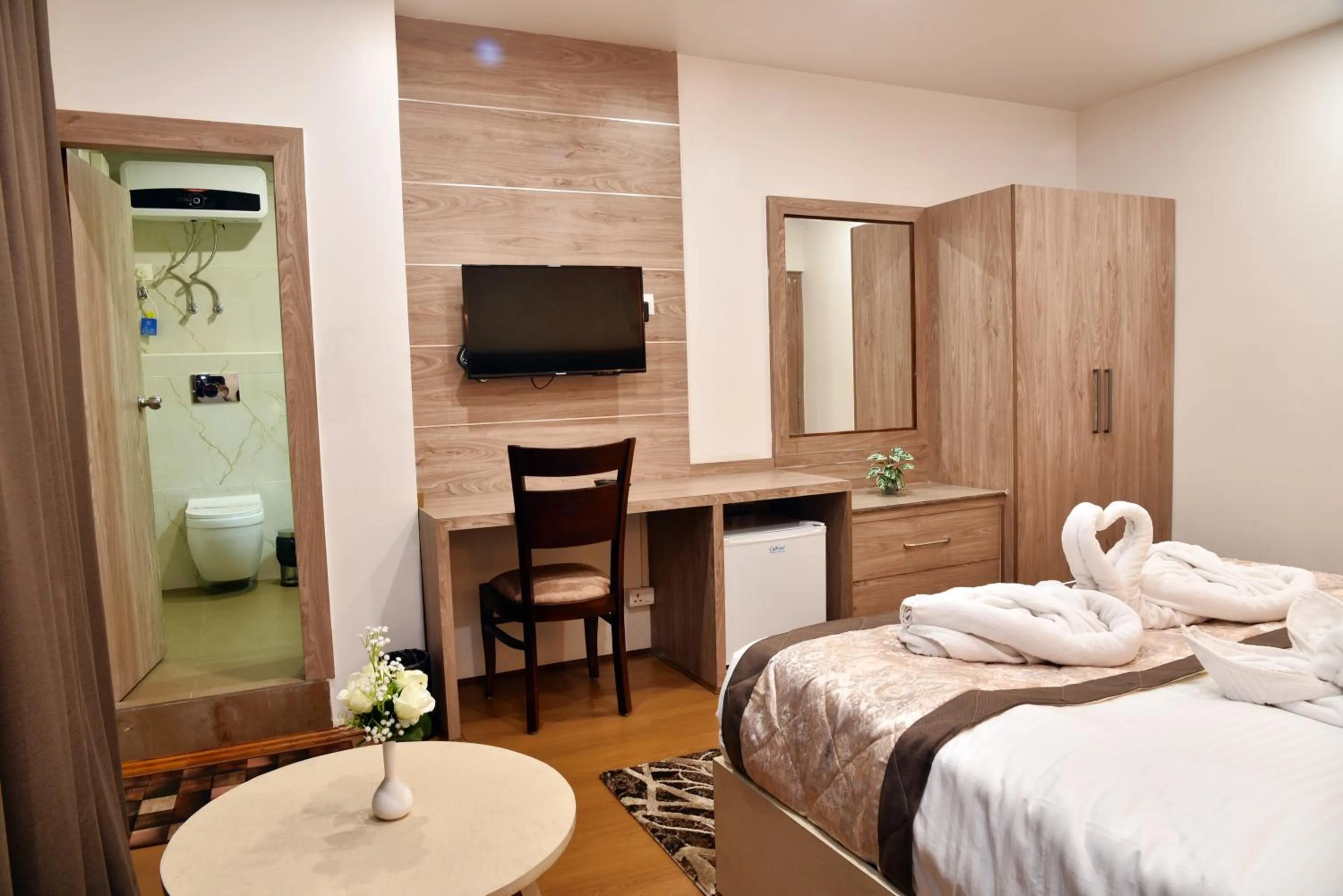 TV and multimedia, Bed in Rufina Pinasa Residency