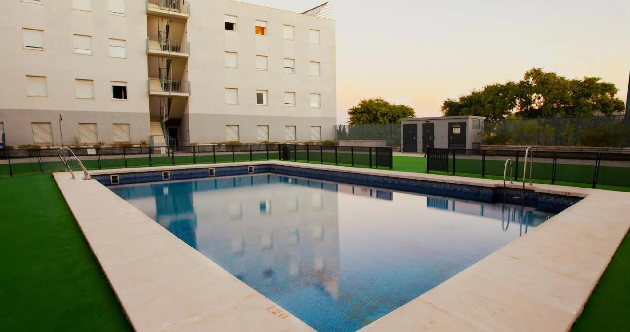 Swimming pool in Apartamentos Vértice Sevilla Aljarafe