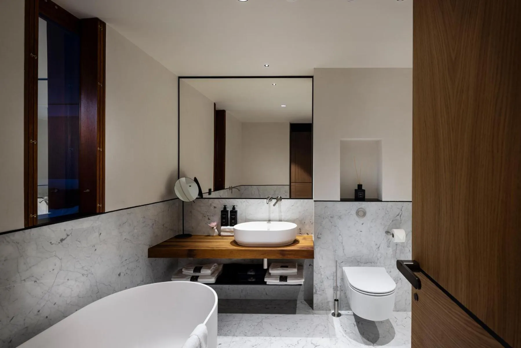 Toilet in Juno Hotel Sofia, a Member of Design Hotels