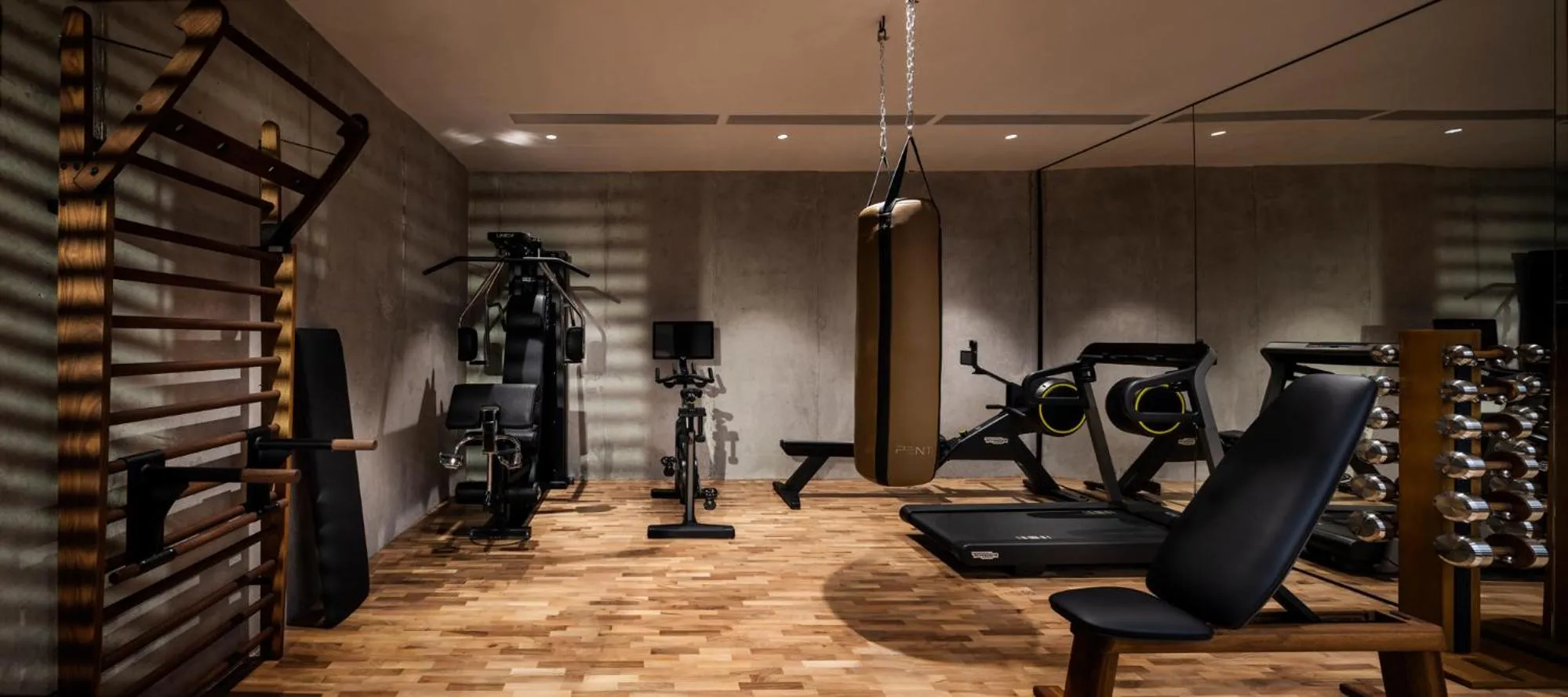 Fitness centre/facilities in Juno Hotel Sofia, a Member of Design Hotels