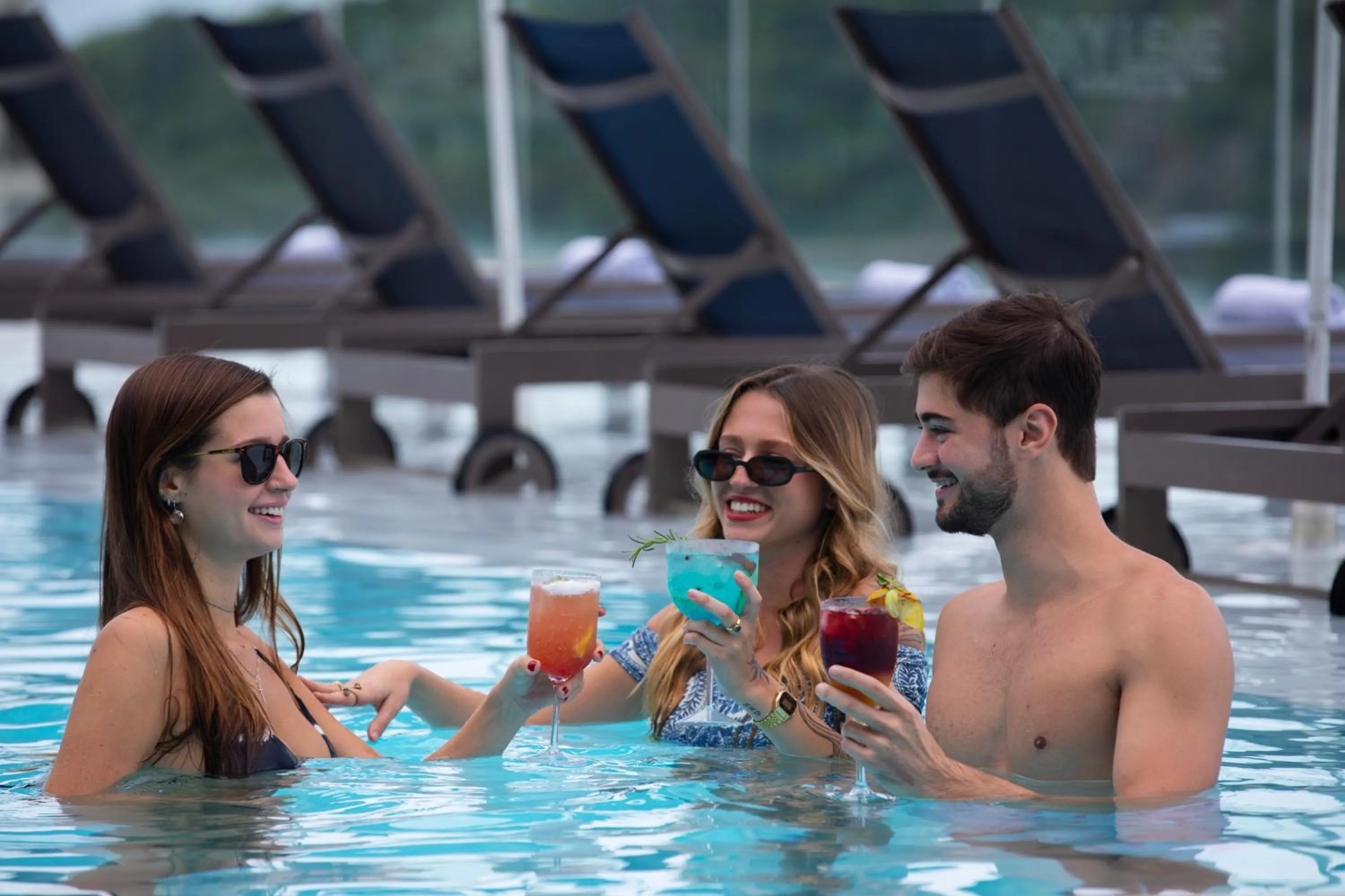 Swimming pool in Novotel Rio de Janeiro Leme