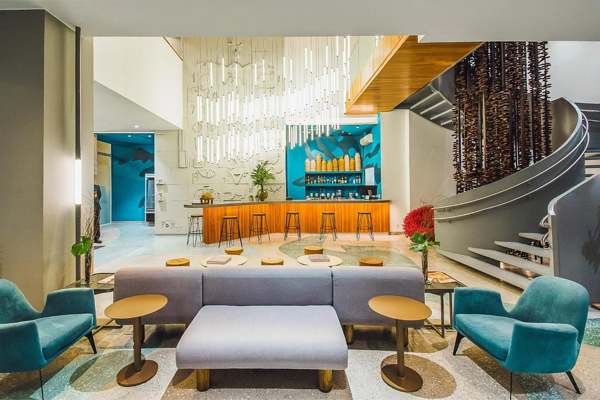 Lounge or bar in Novotel Rio de Janeiro Leme