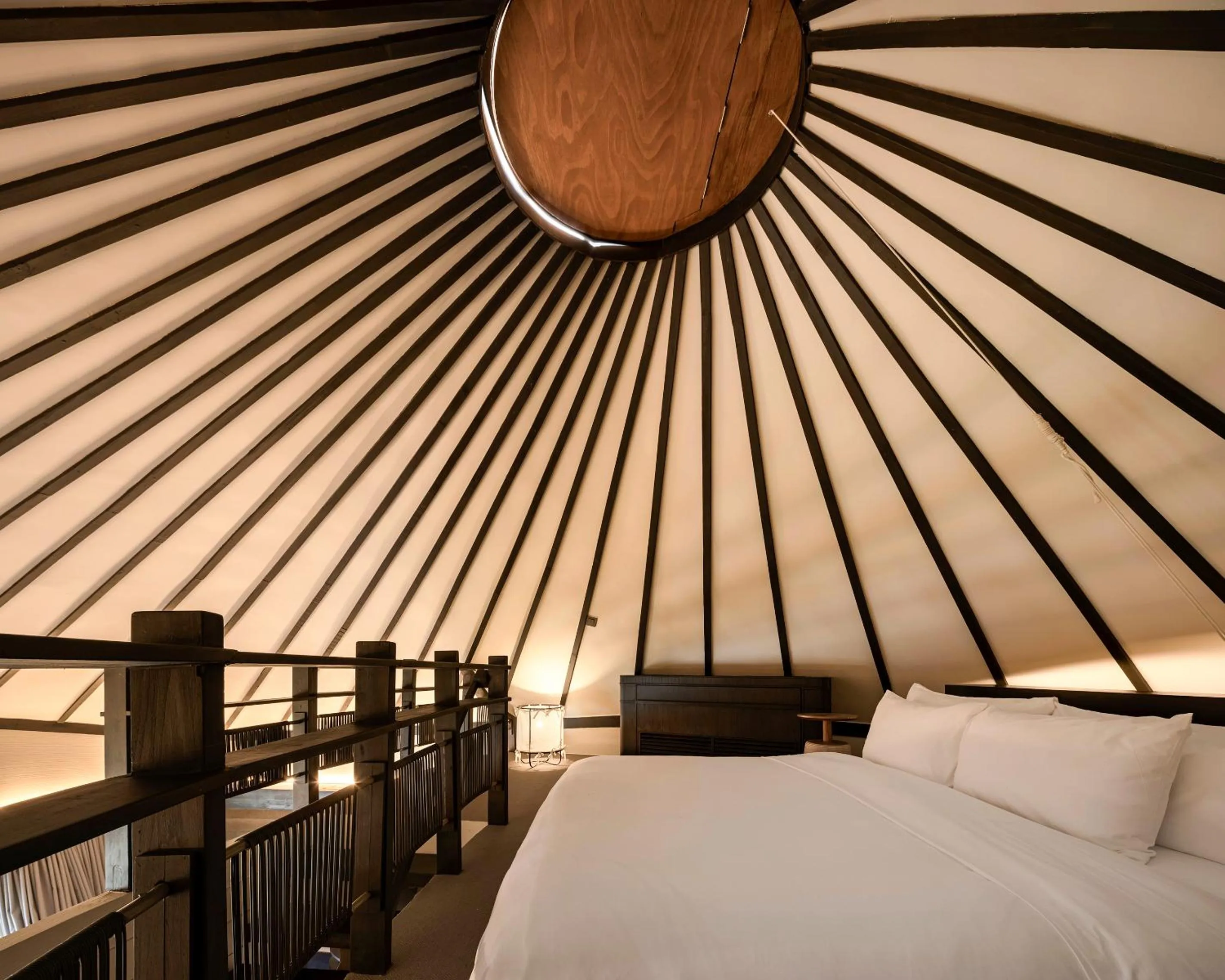 Bed in Patamma Hideaway Resort