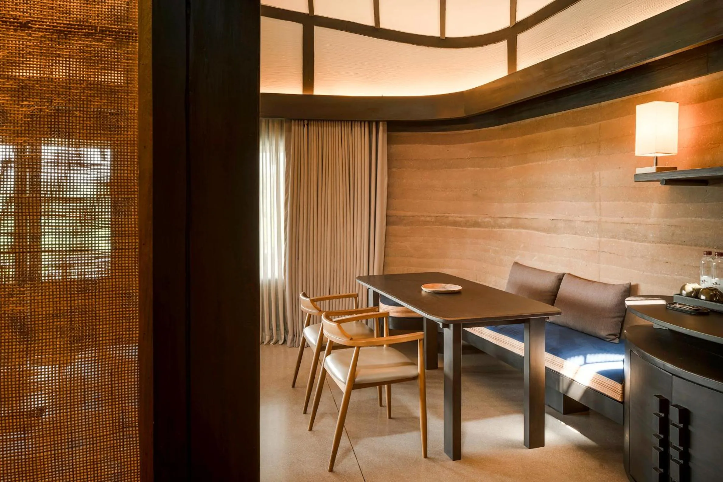 Seating area in Patamma Hideaway Resort