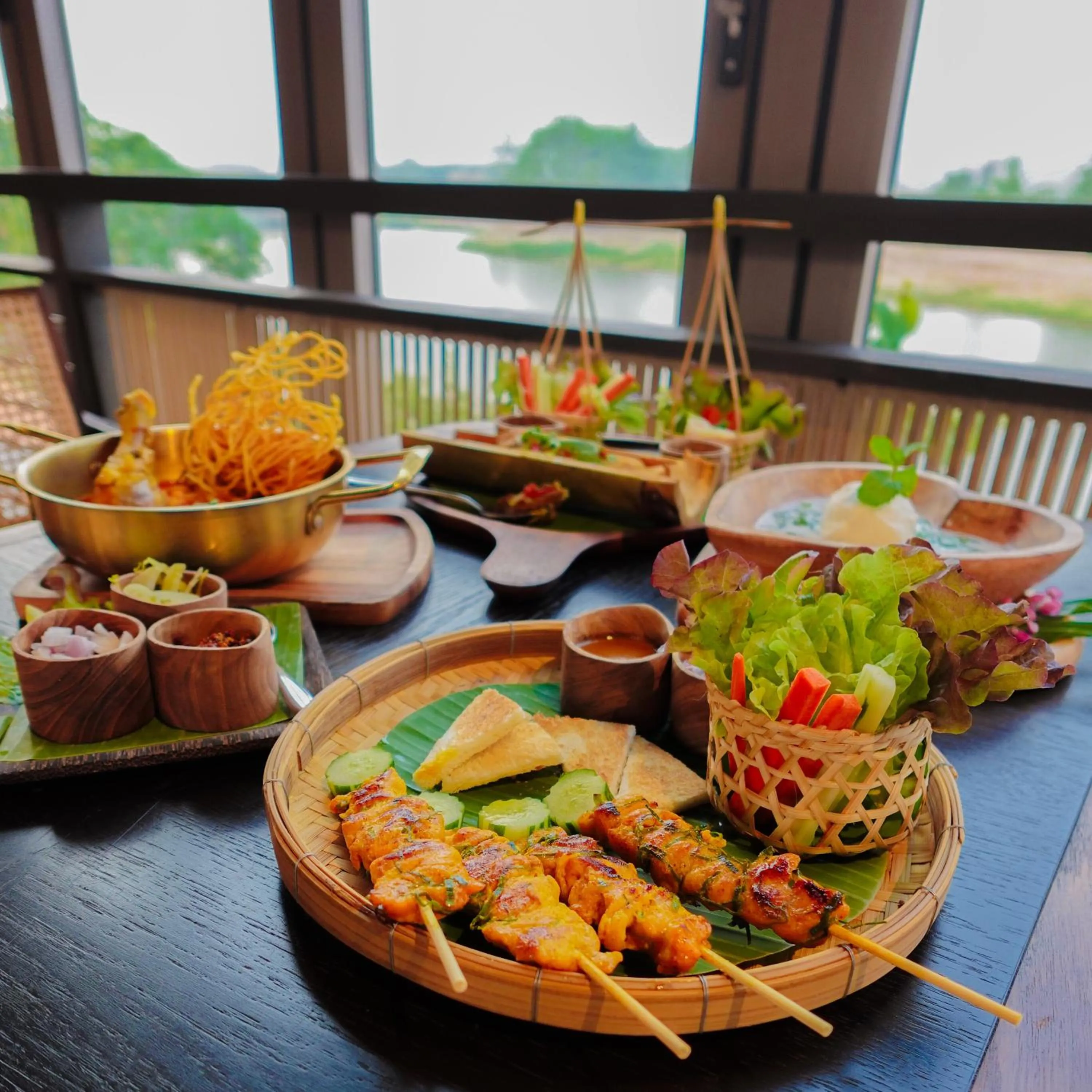 Restaurant/places to eat in Patamma Hideaway Resort