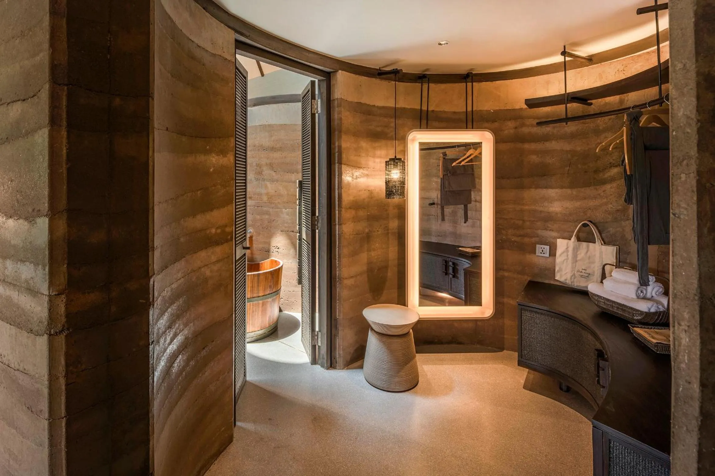 Shower in Patamma Hideaway Resort