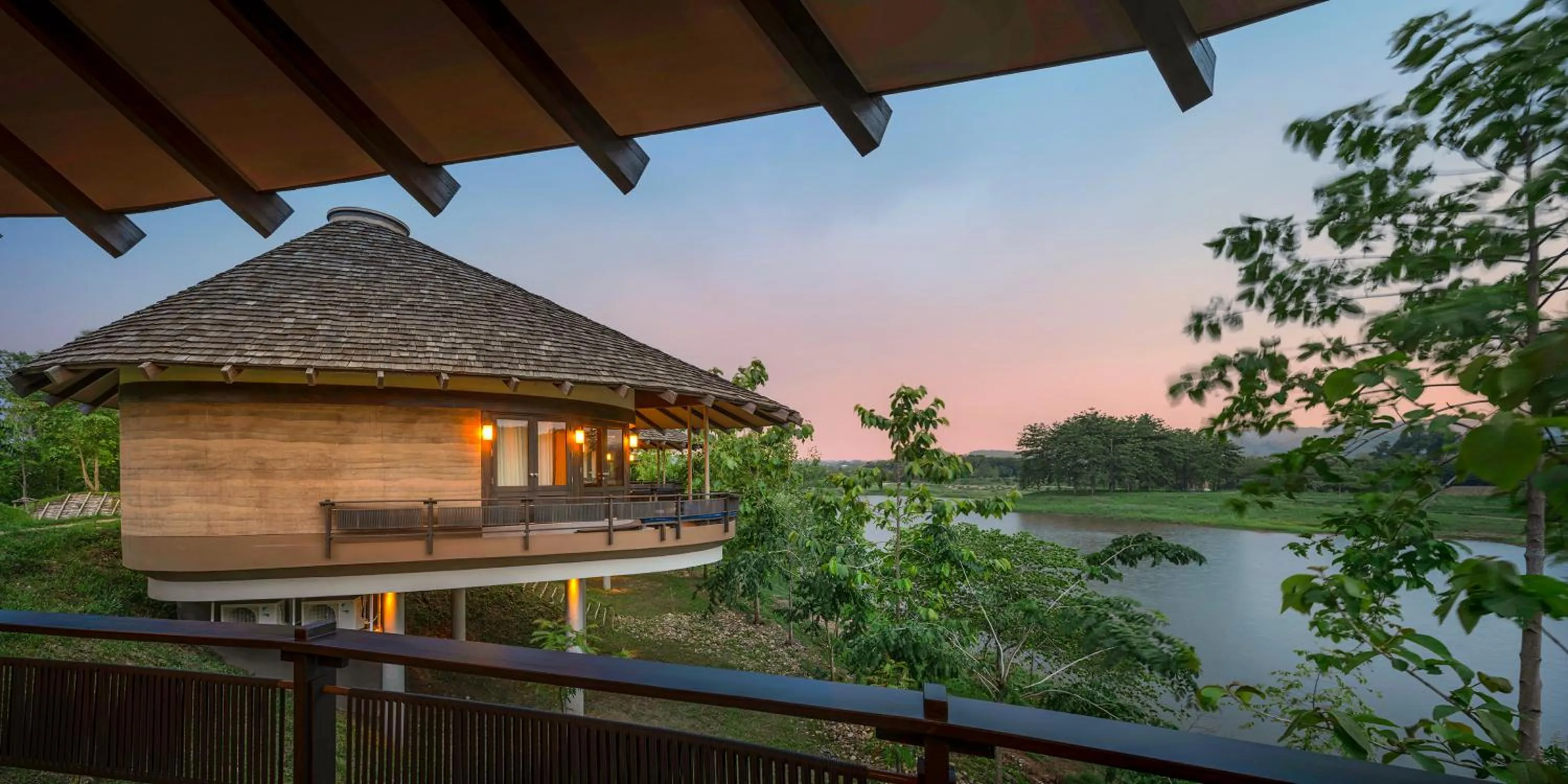 Property building in Patamma Hideaway Resort