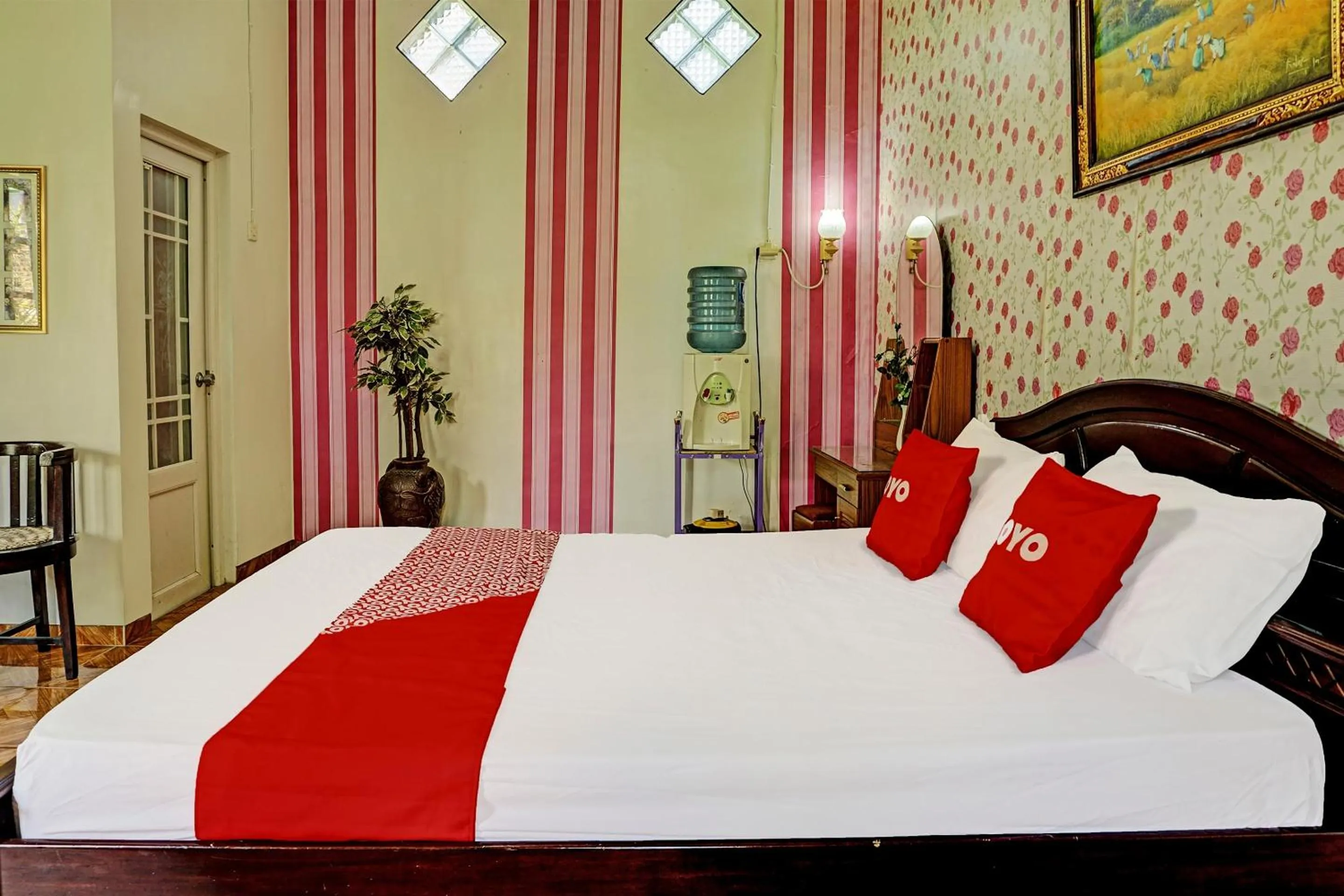Bedroom, Bed in OYO Life 92376 Agape Villa