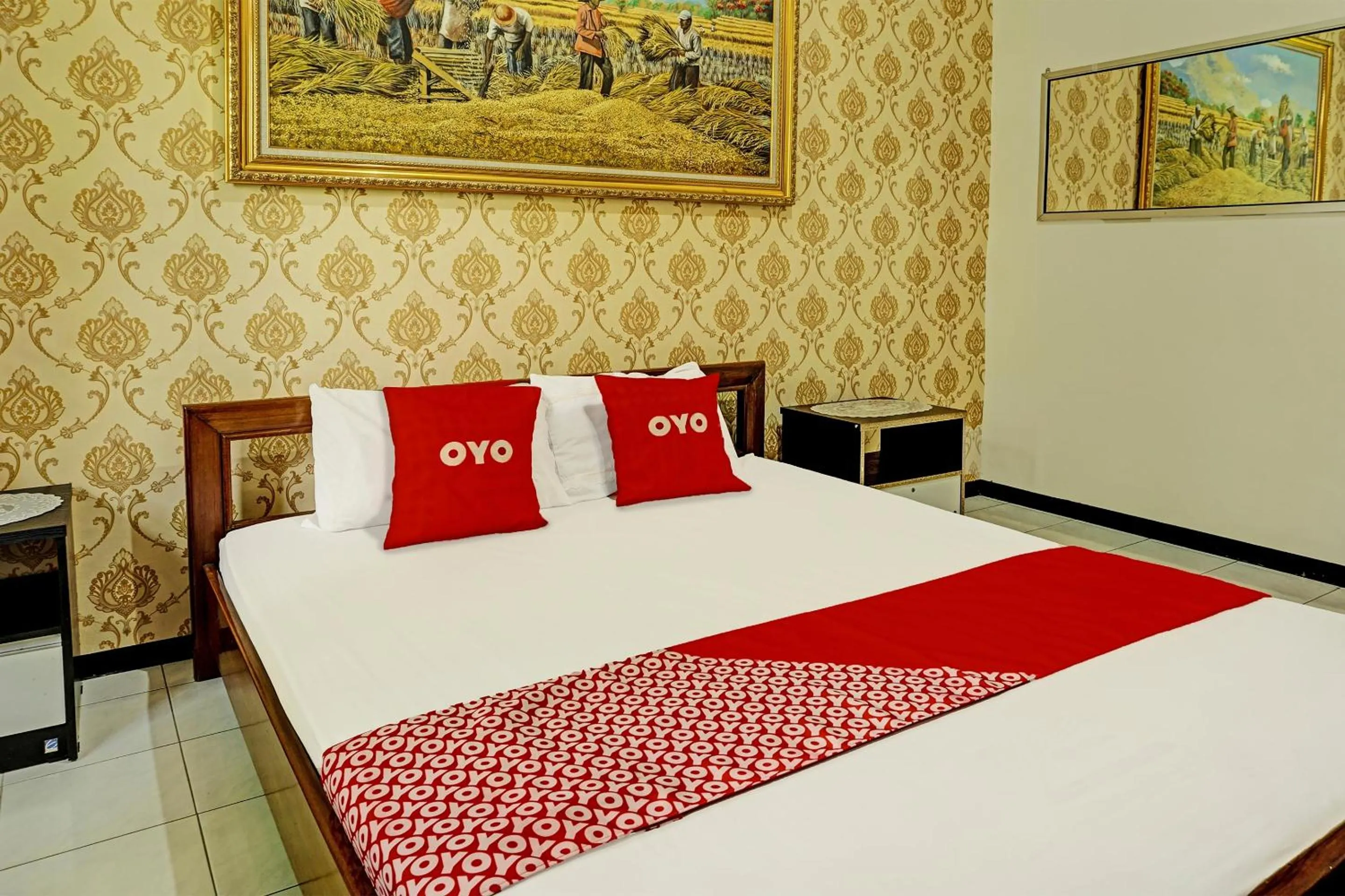 Bedroom, Bed in OYO Life 92376 Agape Villa