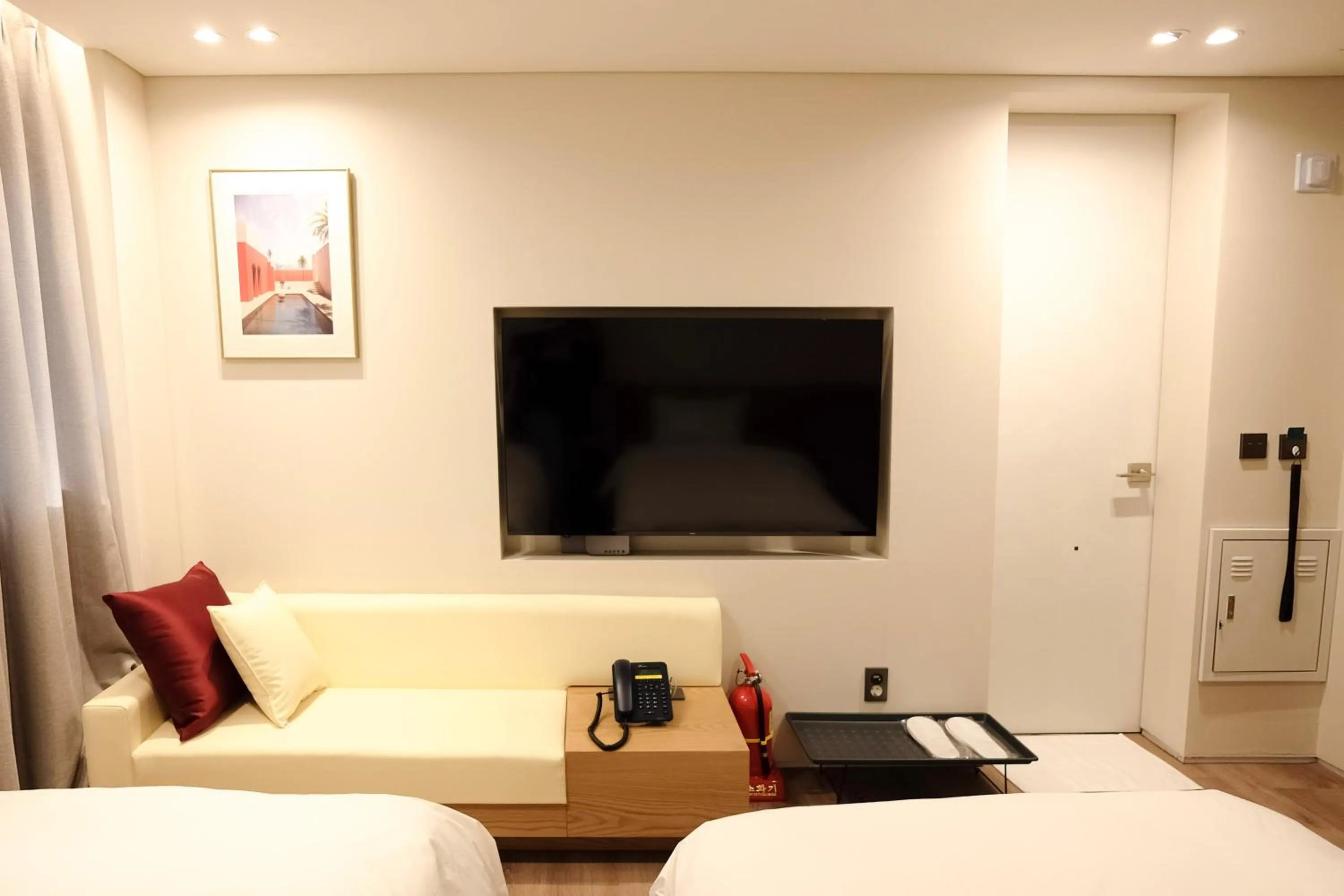 Bed in Eden Foret Hotel