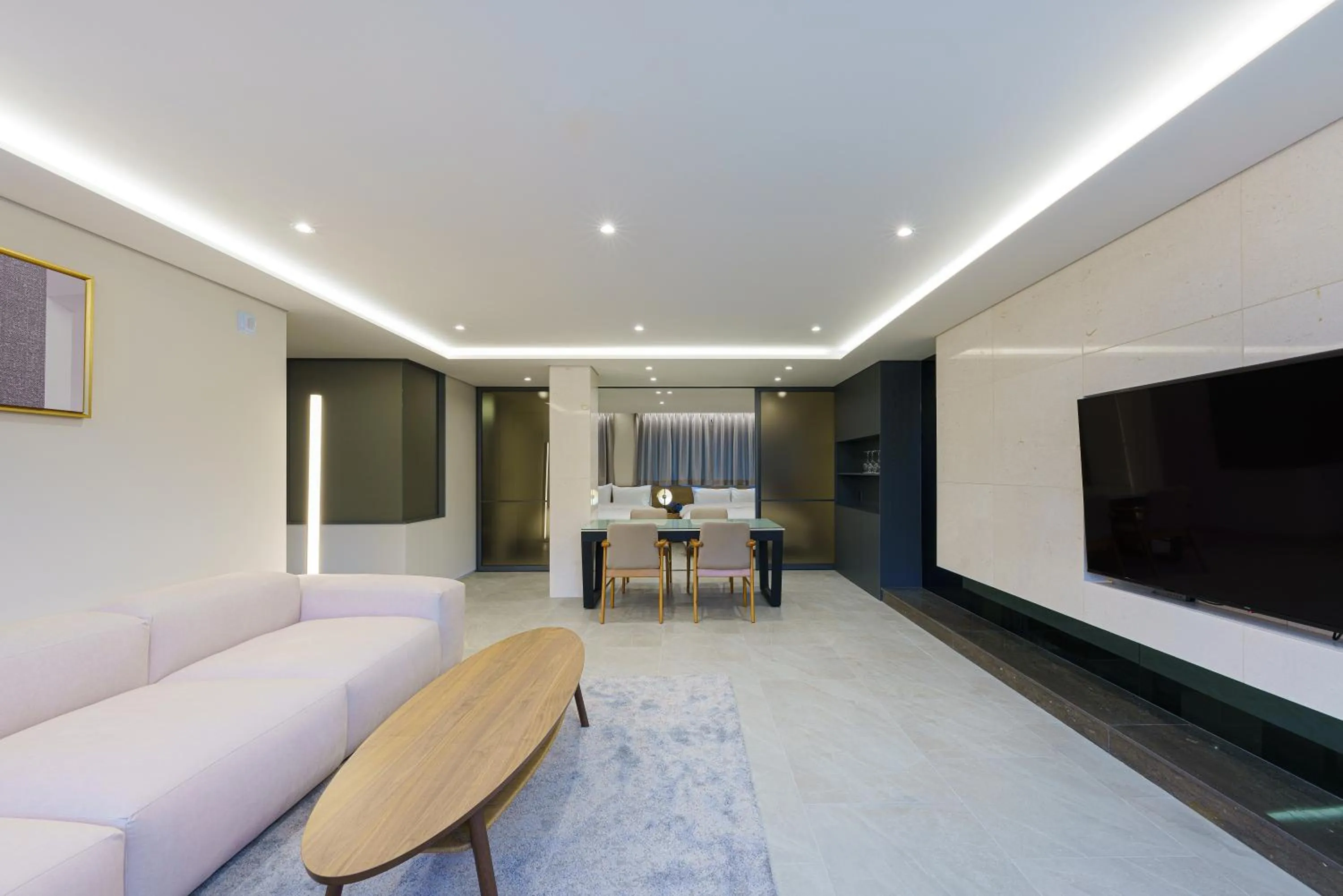 Living room in Eden Foret Hotel