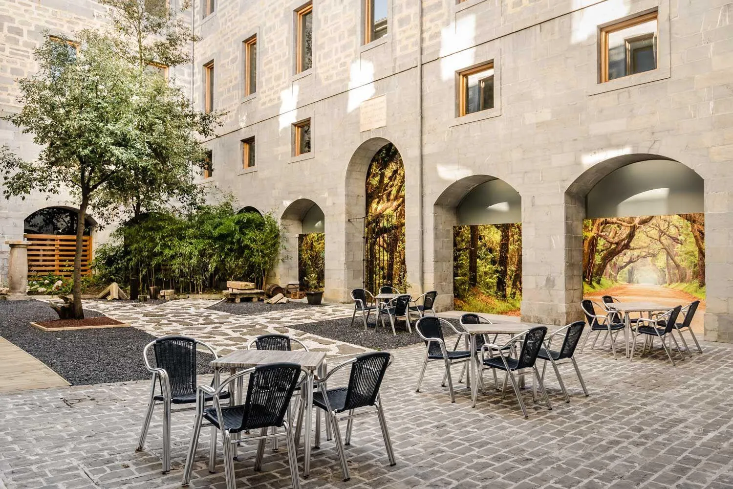 Balcony/Terrace in Hotel Balneario Orduña Plaza
