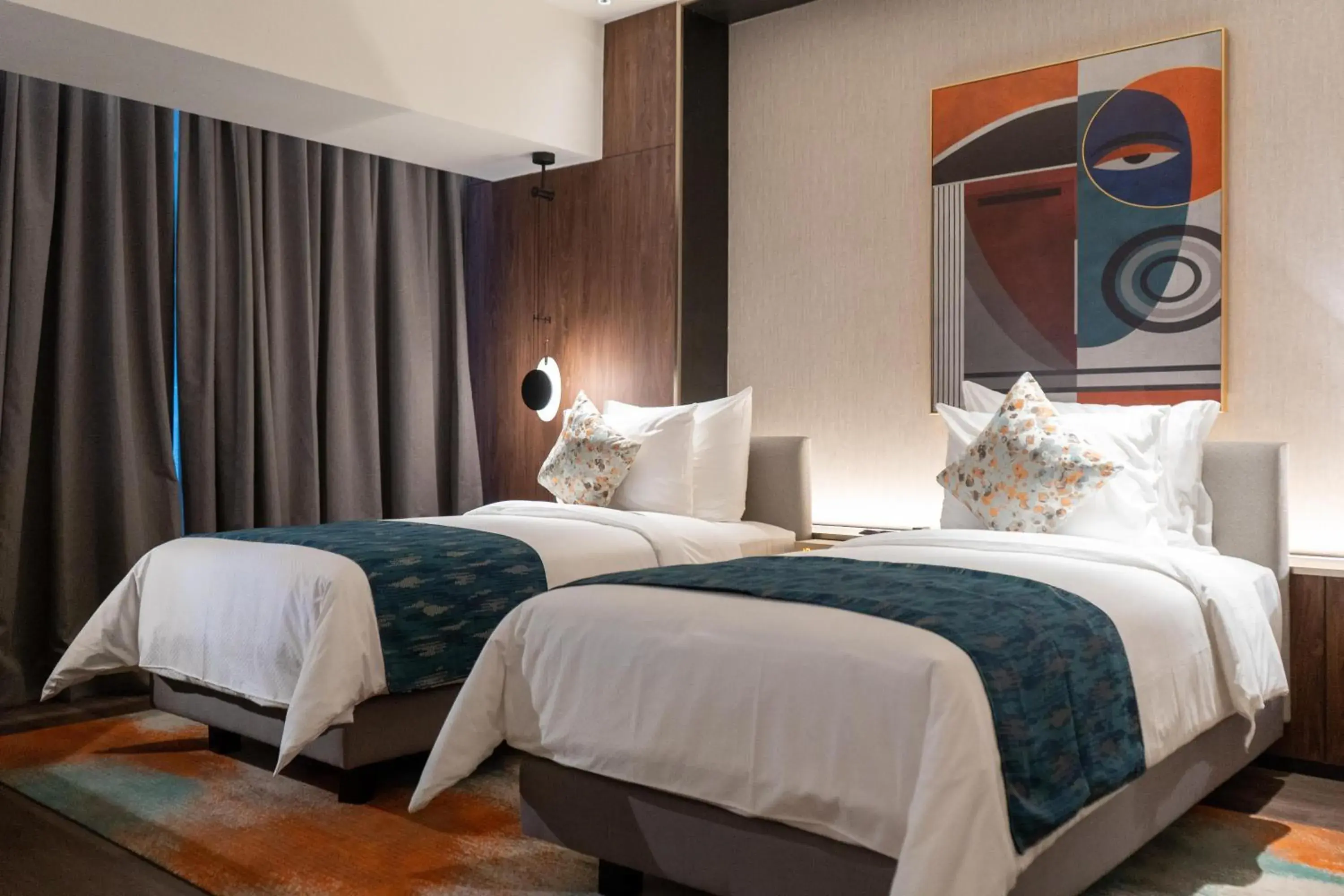 One-Bedroom Deluxe Twin in Herloom Hotel & Residence BSD Tangerang One-Bedroom Deluxe Twin in Herloom Hotel & Residence BSD Tangerang