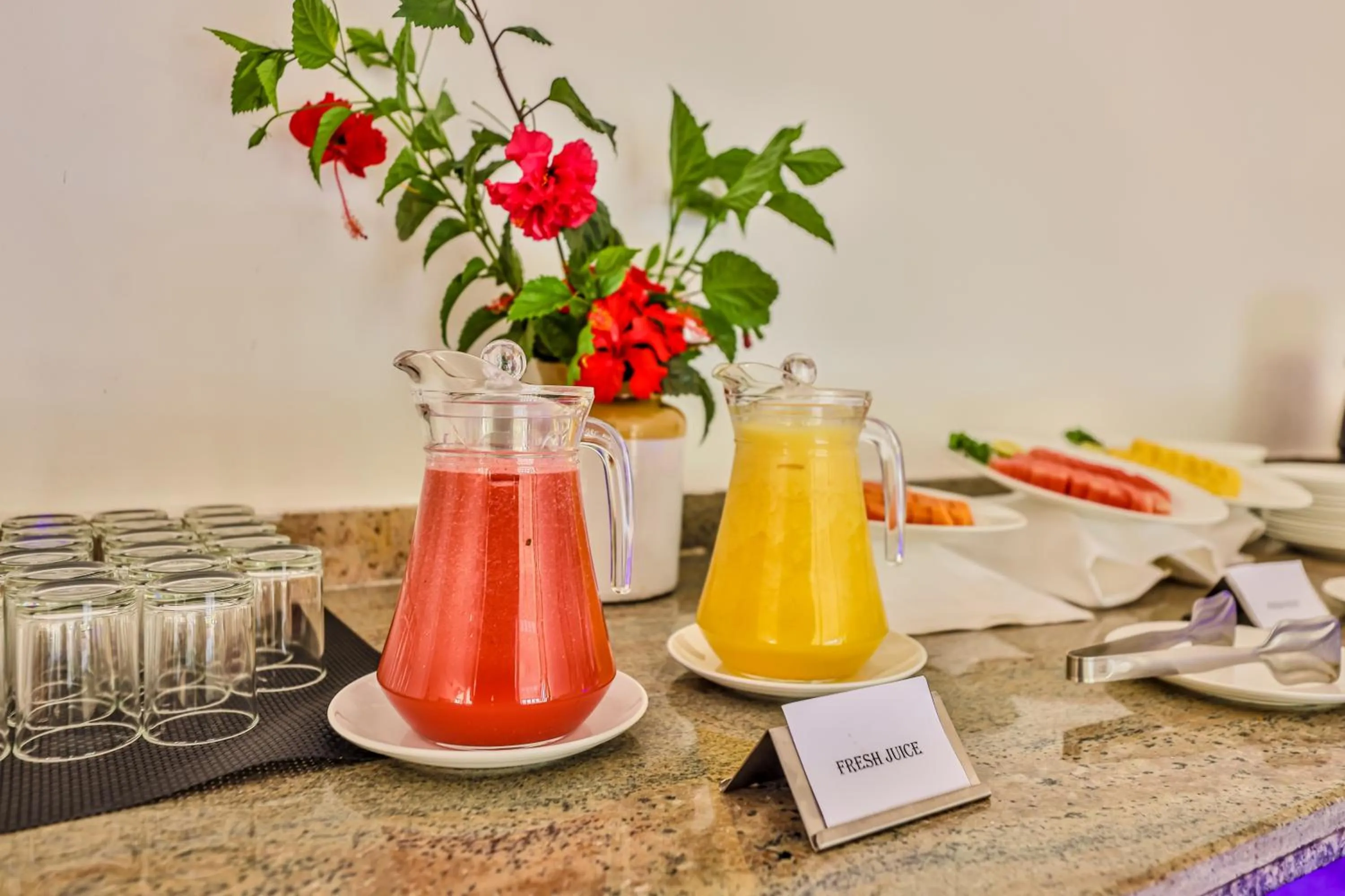 Drinks in Hill Crest Resort - Coorg