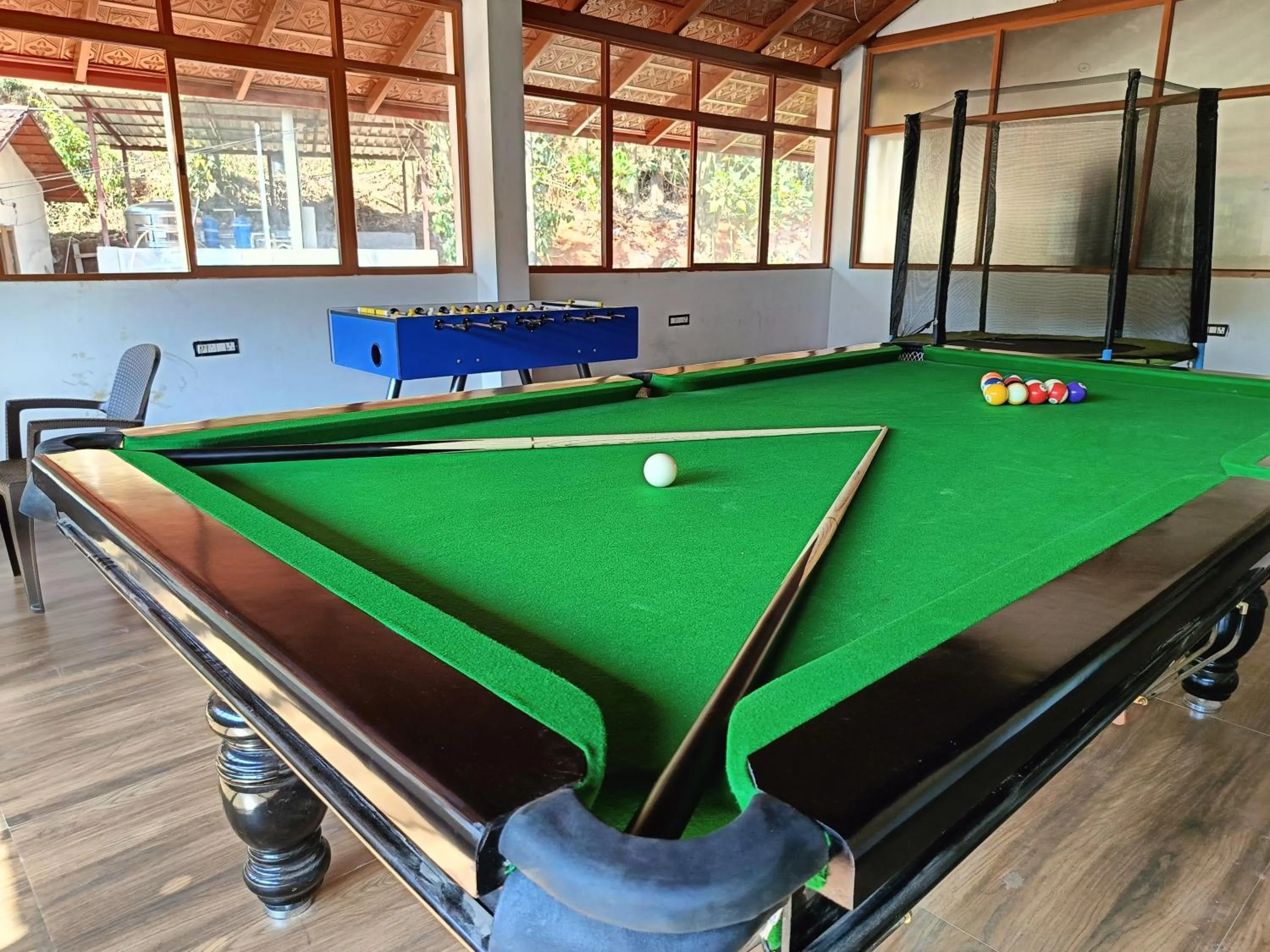 Billiard in Hill Crest Resort - Coorg