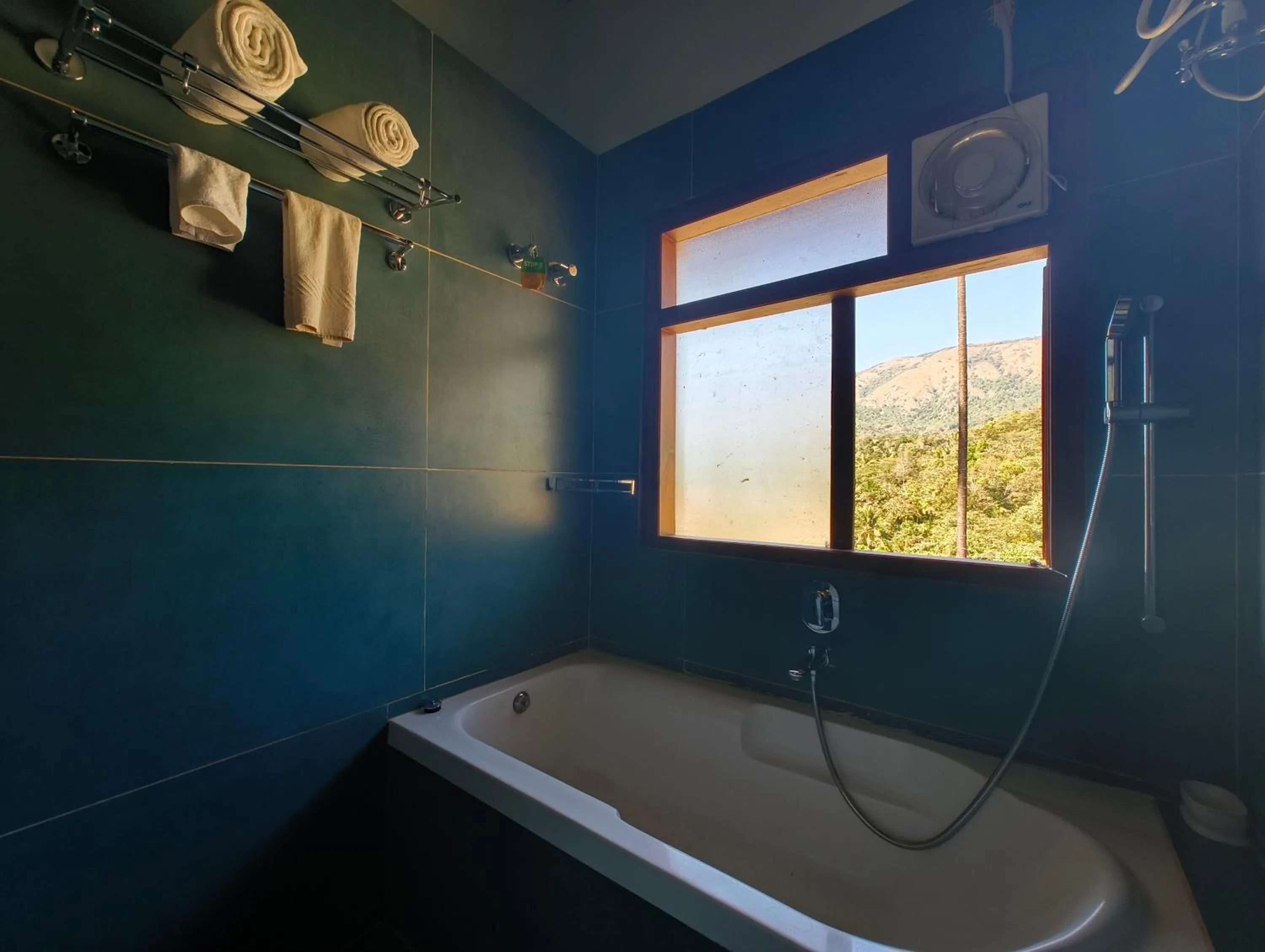 Bath in Hill Crest Resort - Coorg