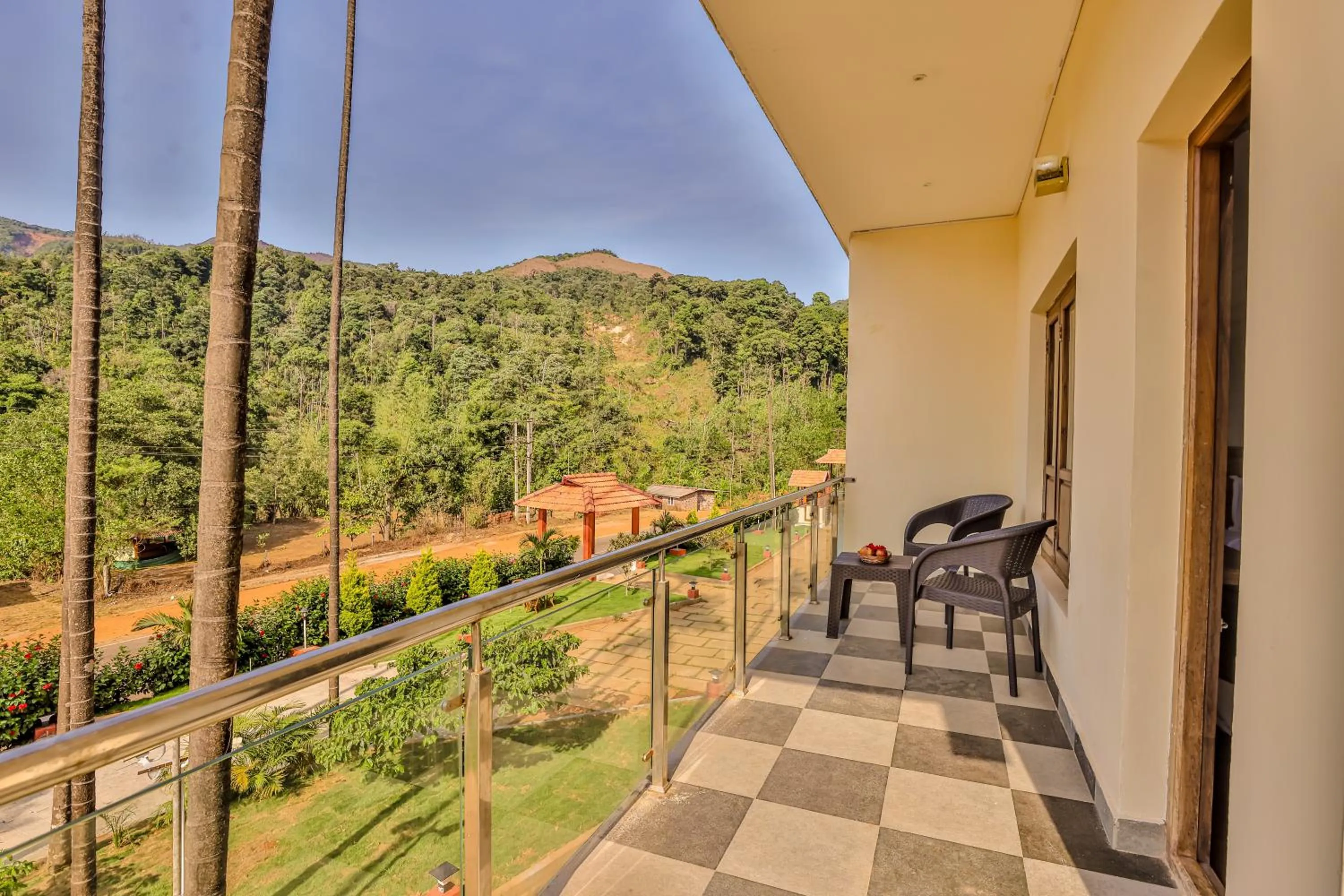 Balcony/Terrace in Hill Crest Resort - Coorg