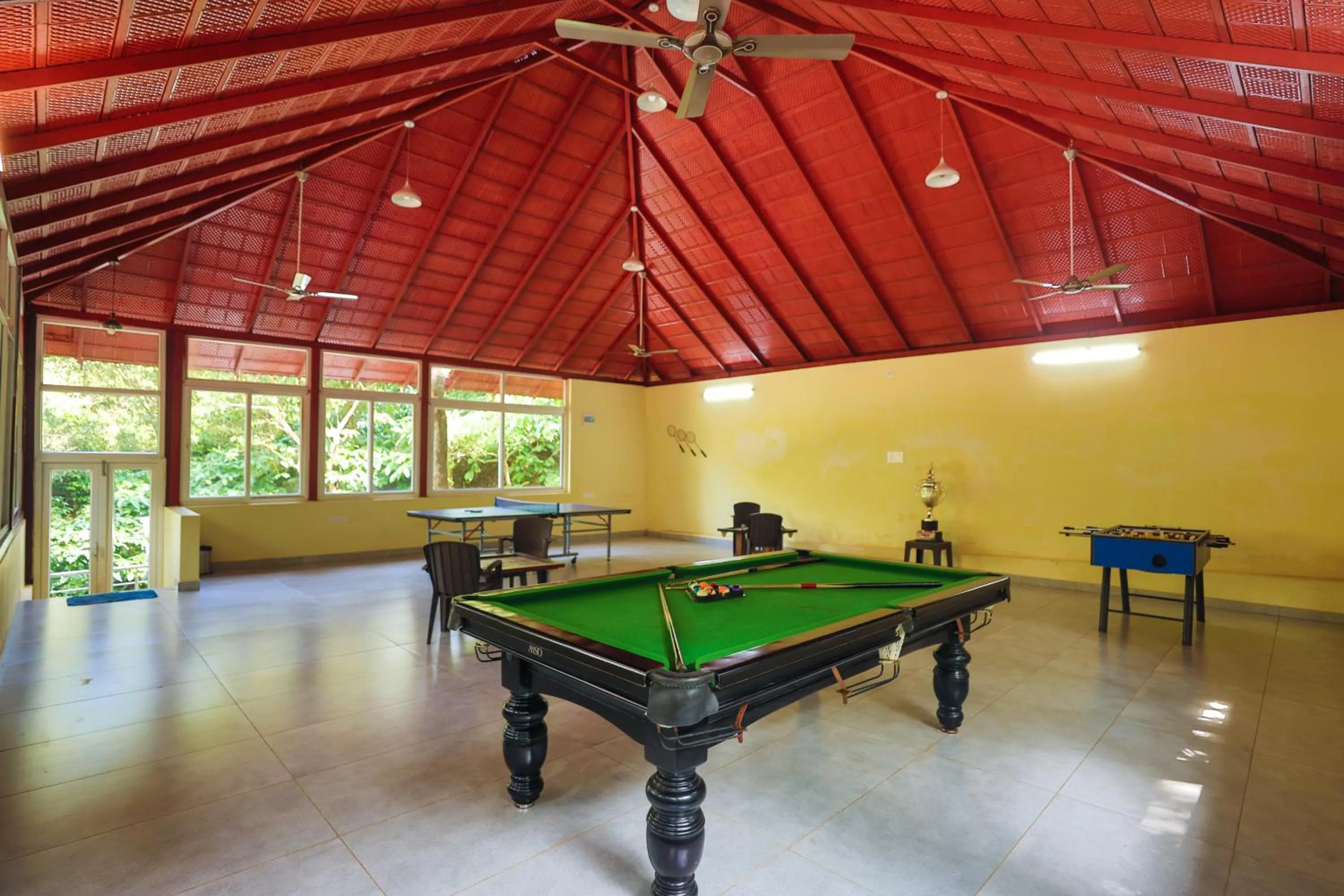 Game Room in Hill Crest Resort - Coorg