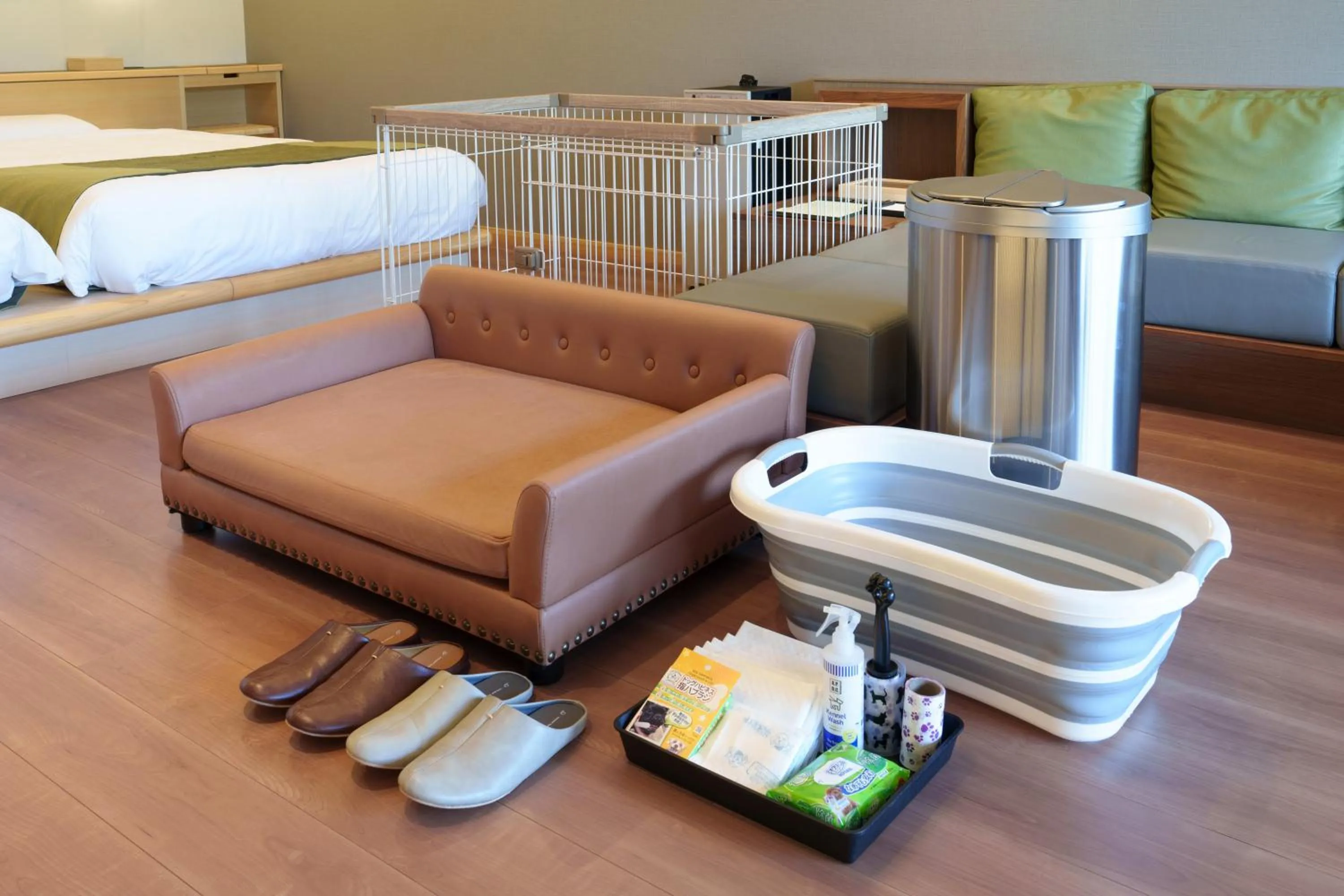 Photo of the whole room, Bed in UreshinoOnsen URESHINO YADOYA