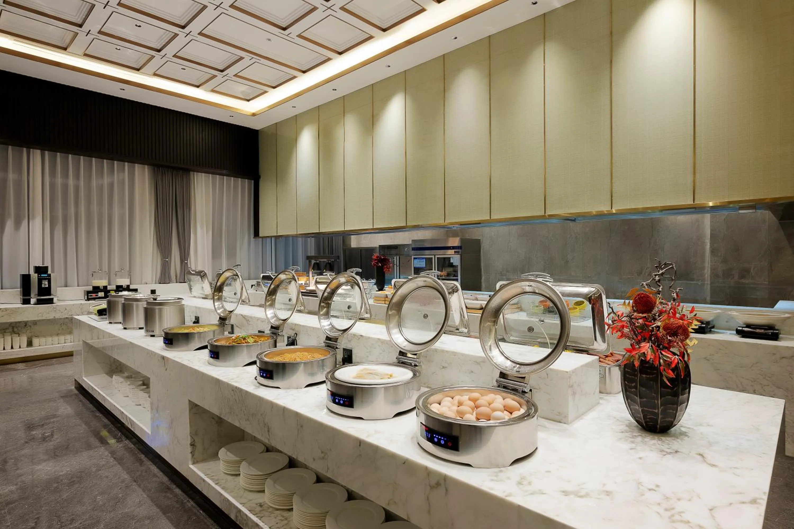 Buffet breakfast in S&N Xuanting Hotel Pengze