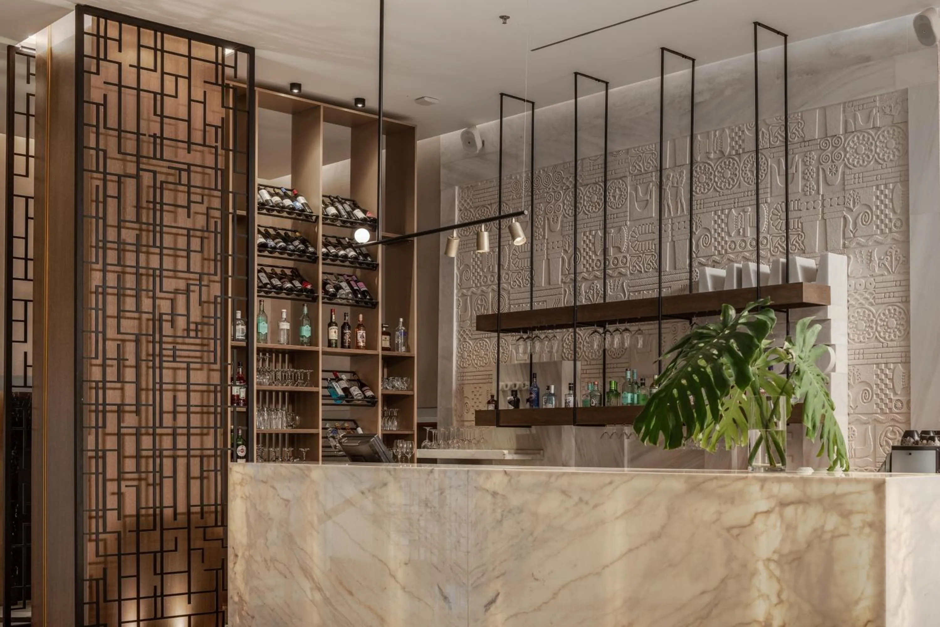 Lounge or bar in Theartemis Palace