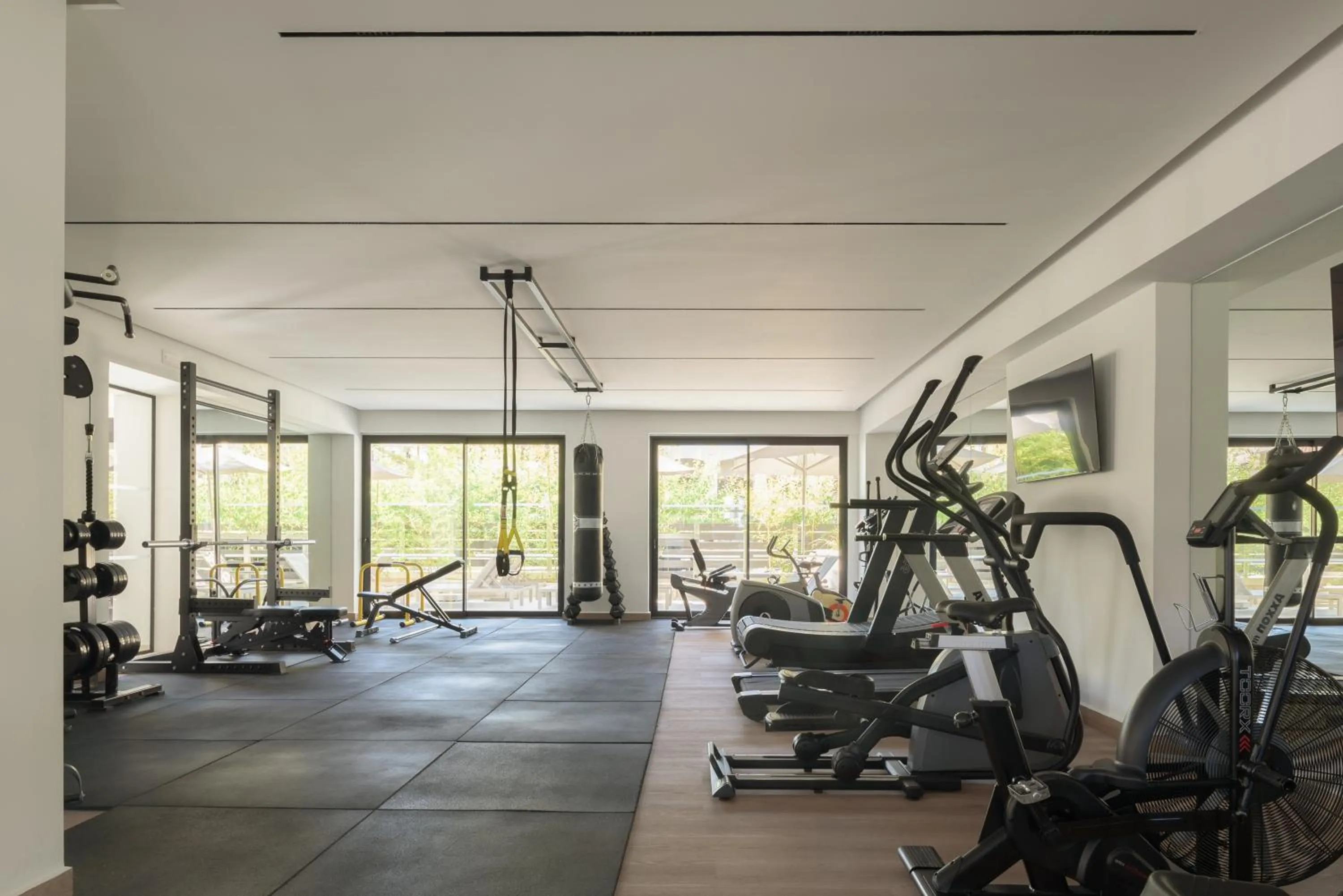 Fitness centre/facilities in Theartemis Palace