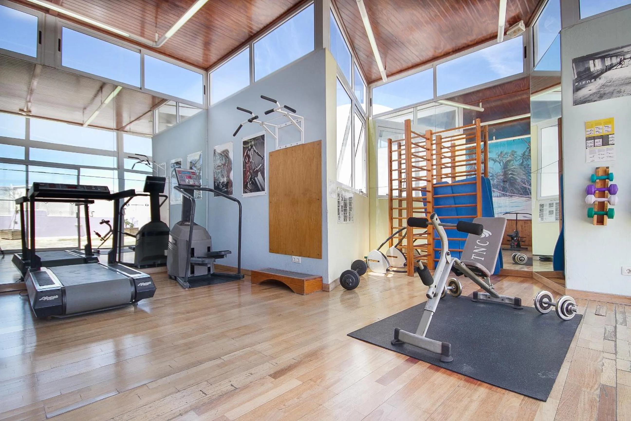 Fitness centre/facilities in Hotel Lancelot
