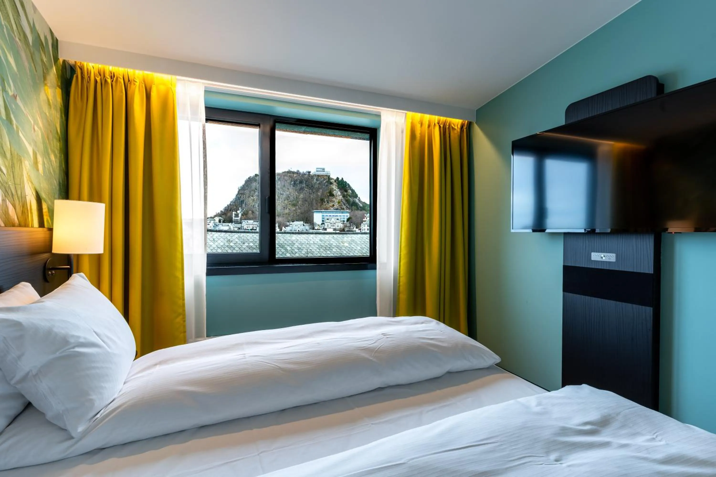 Bedroom, Bed in Thon Hotel Ålesund