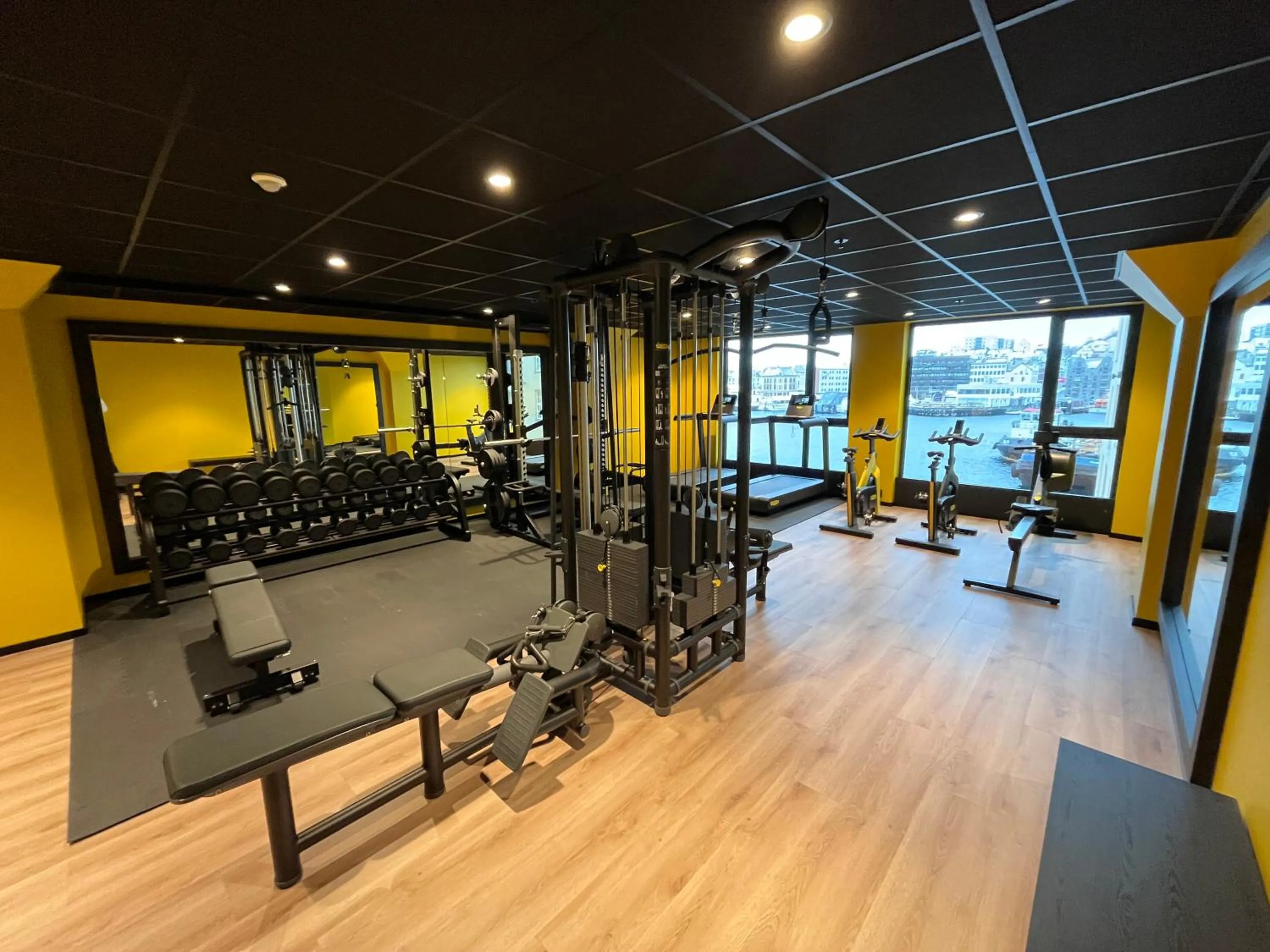 Fitness centre/facilities in Thon Hotel Ålesund
