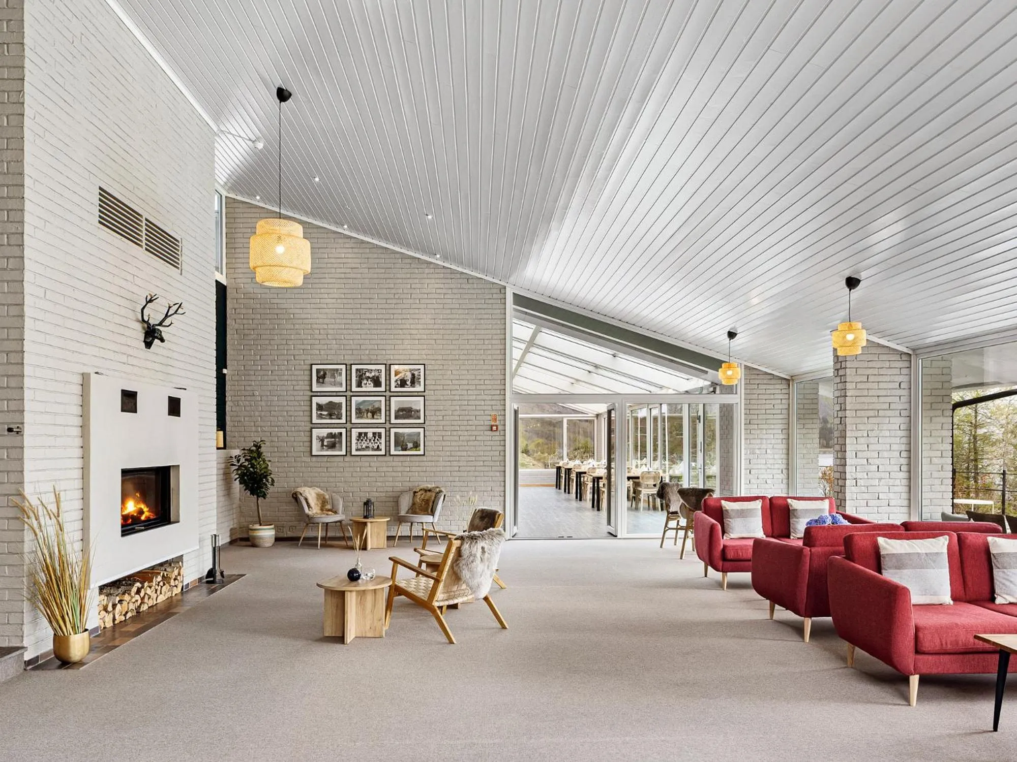 Lounge or bar in Eidfjord Hotel