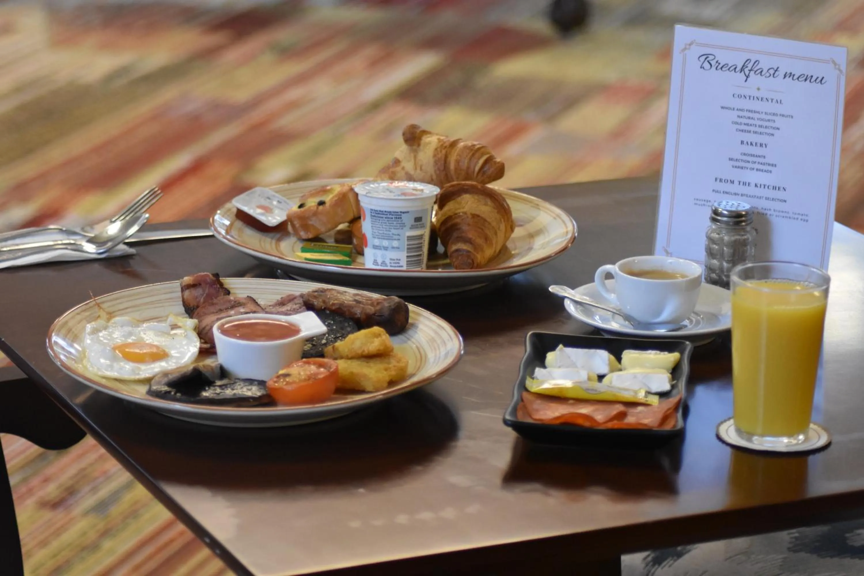 English/Irish breakfast in Botleigh Grange Hotel & Spa