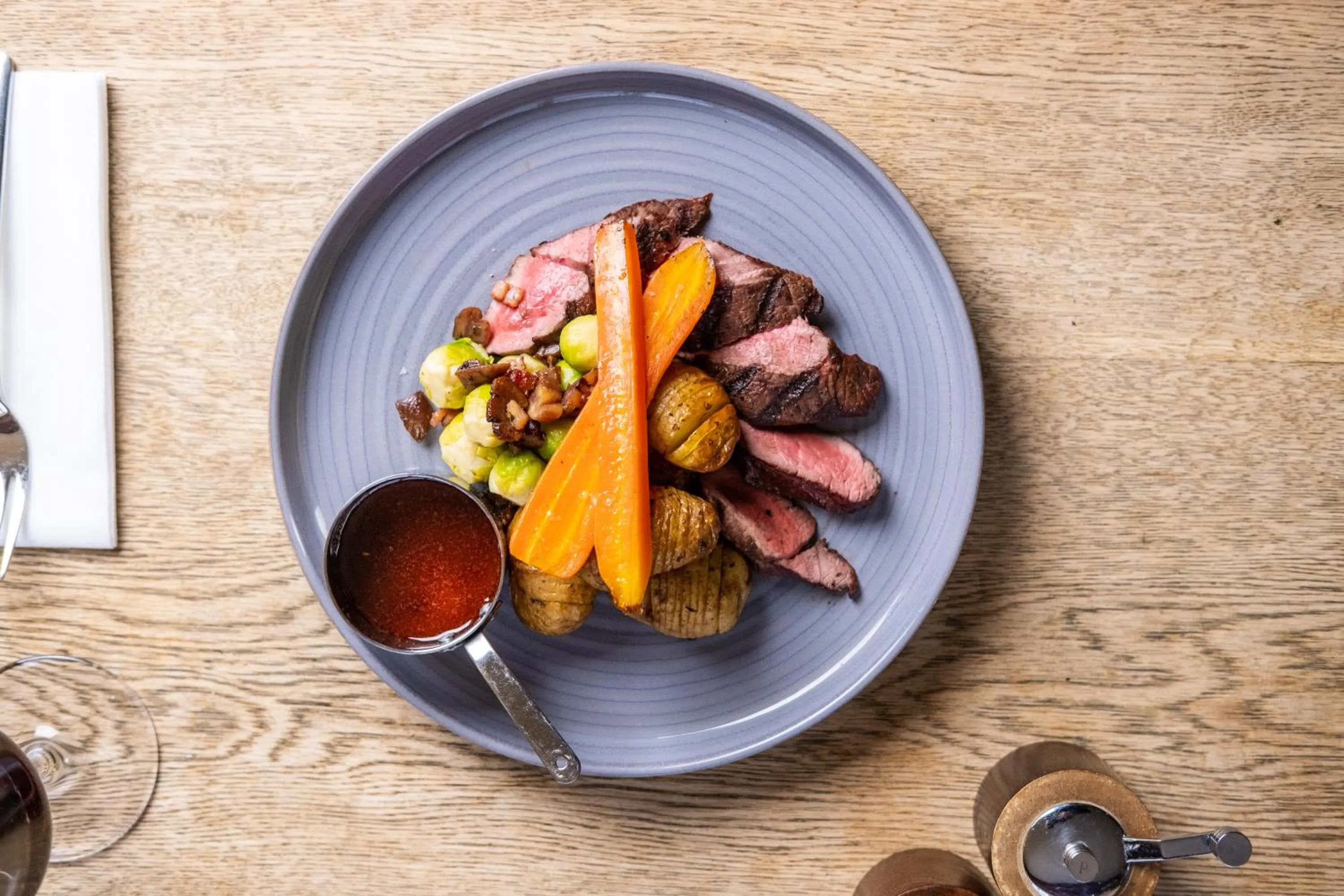 Dinner in White Hart Inn