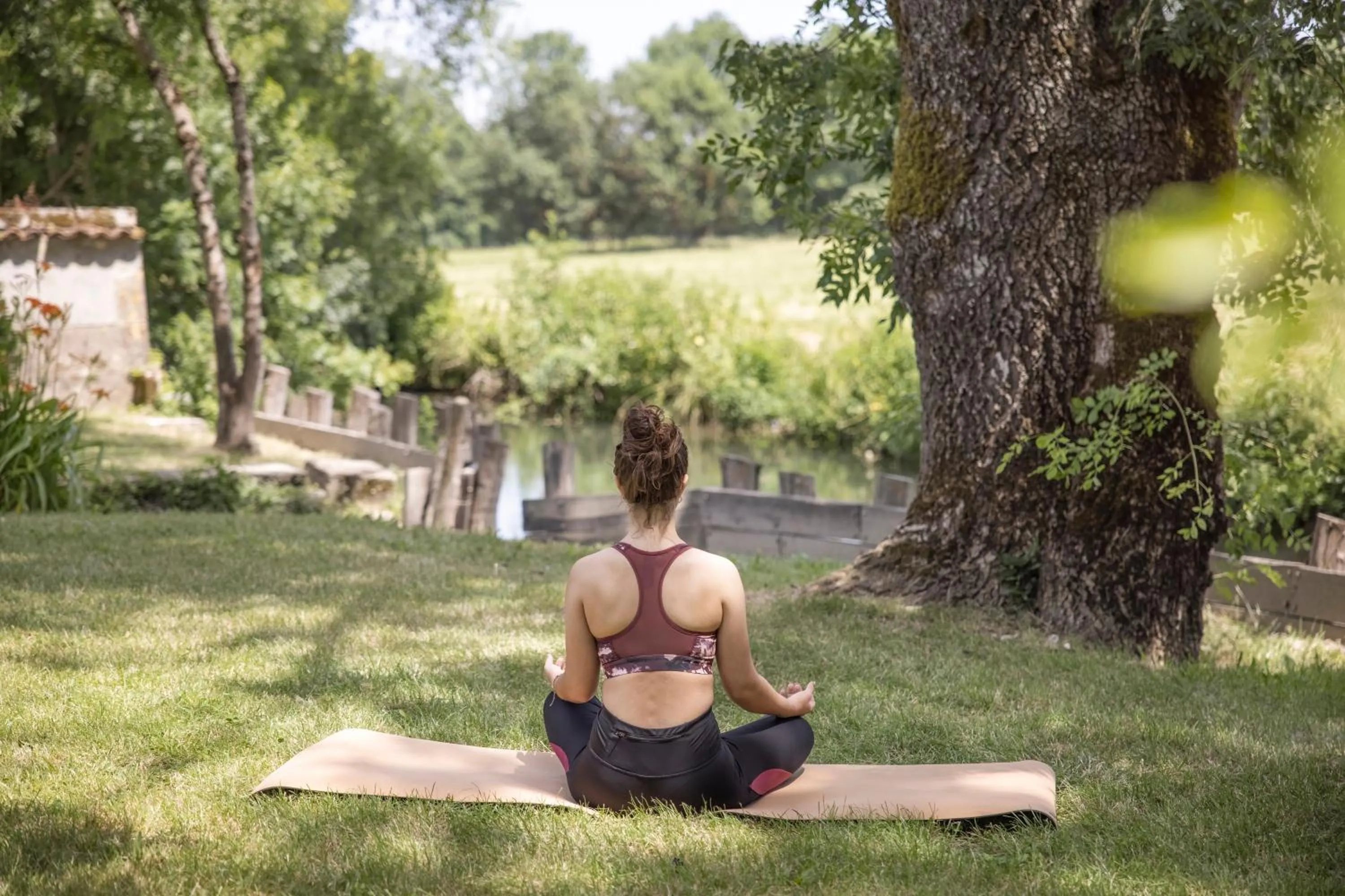 Garden in La Nauve, Hôtel & Jardin - Relais & Châteaux