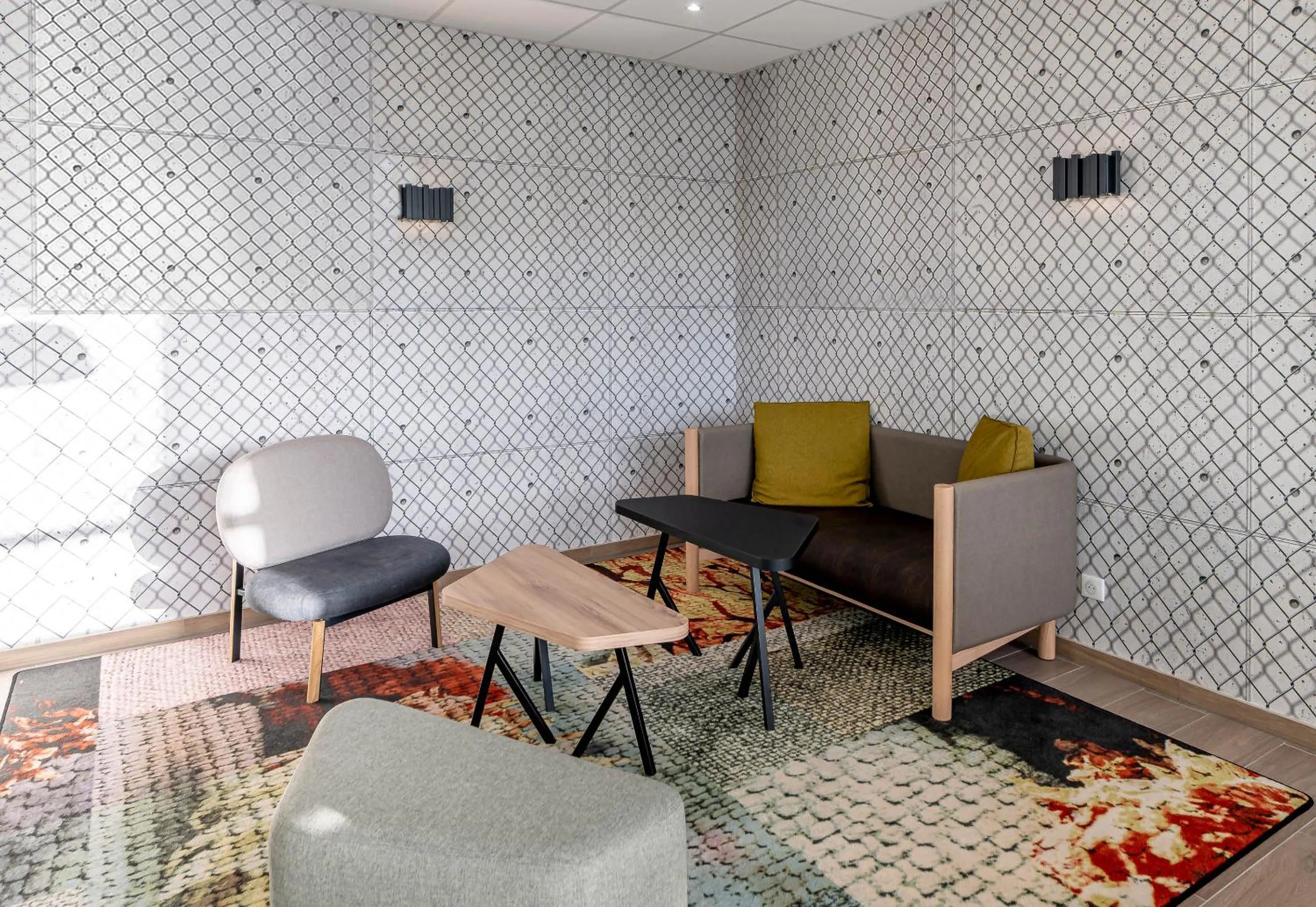 Living room in B&B HOTEL Bordeaux Saint André de Cubzac