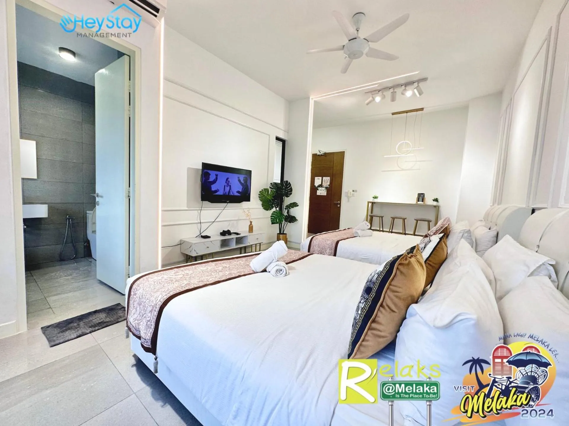 Bed in Imperio Residence By Heystay Management