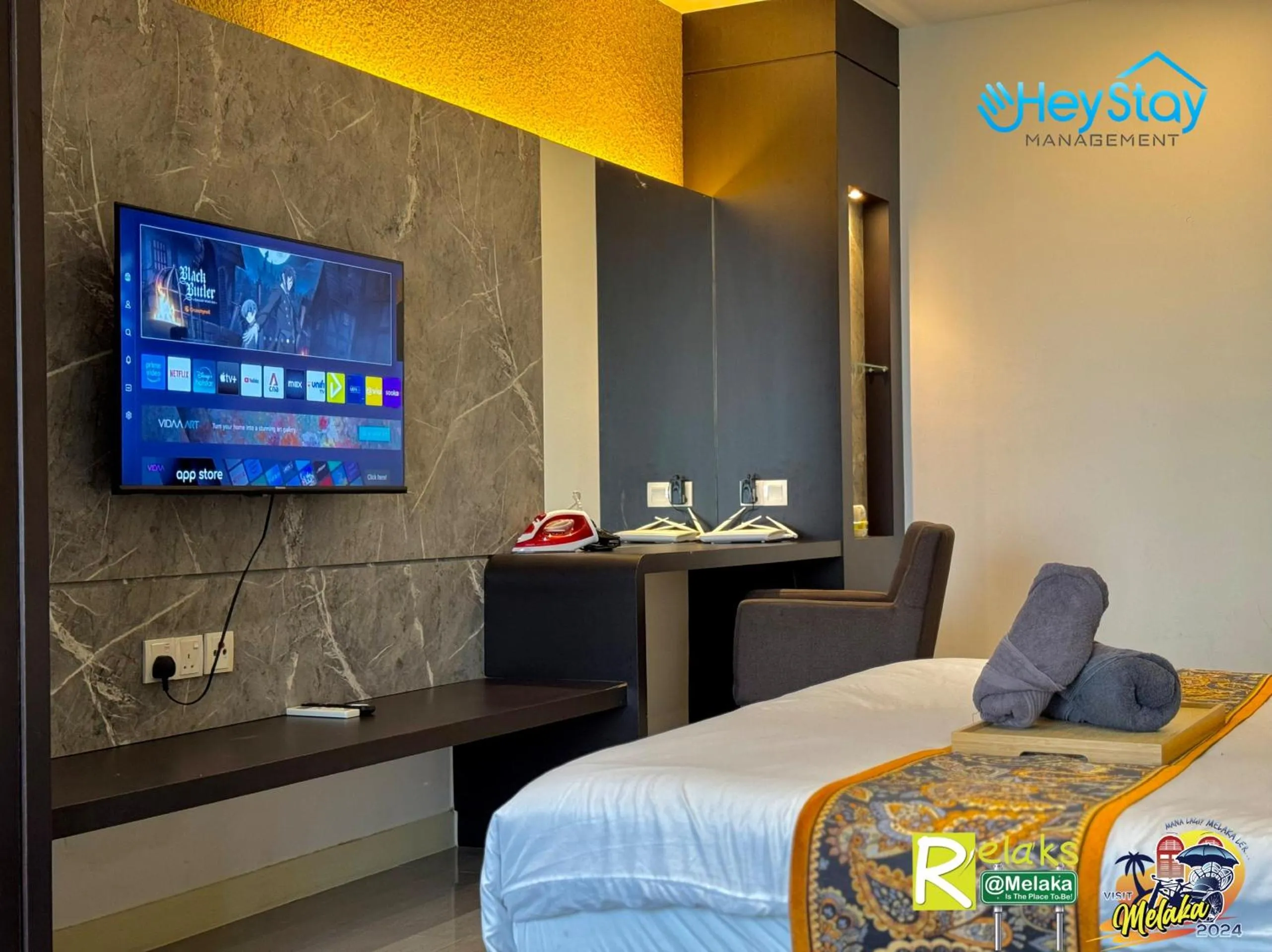 Bed in Imperio Residence By Heystay Management