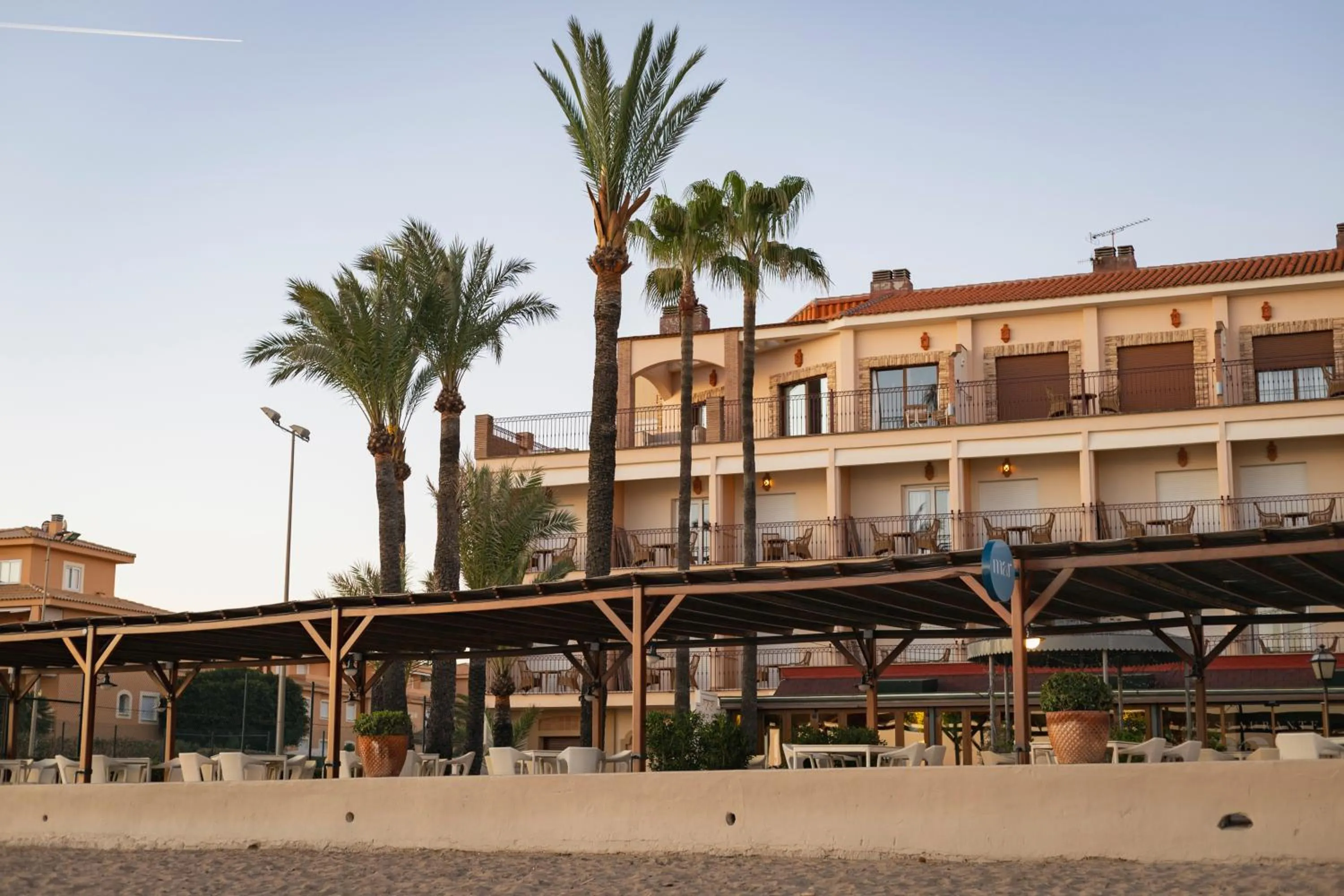 Property building in Hotel Los Ángeles Denia