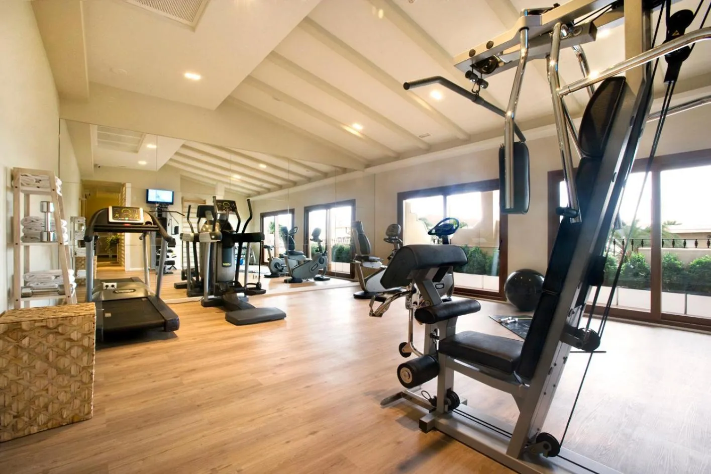 Fitness centre/facilities in Hotel Los Ángeles Denia