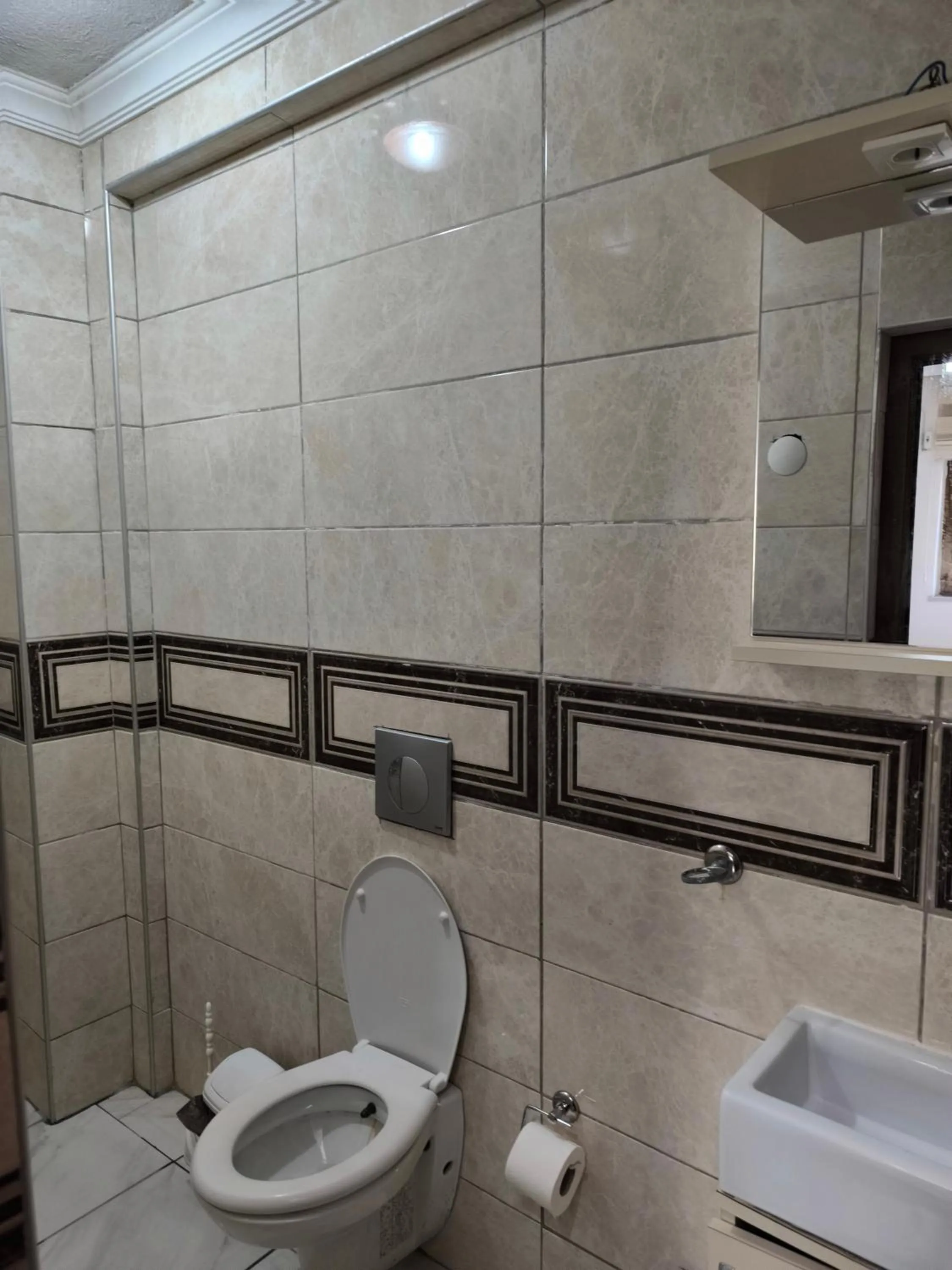 Toilet in Avşar Apart Motel