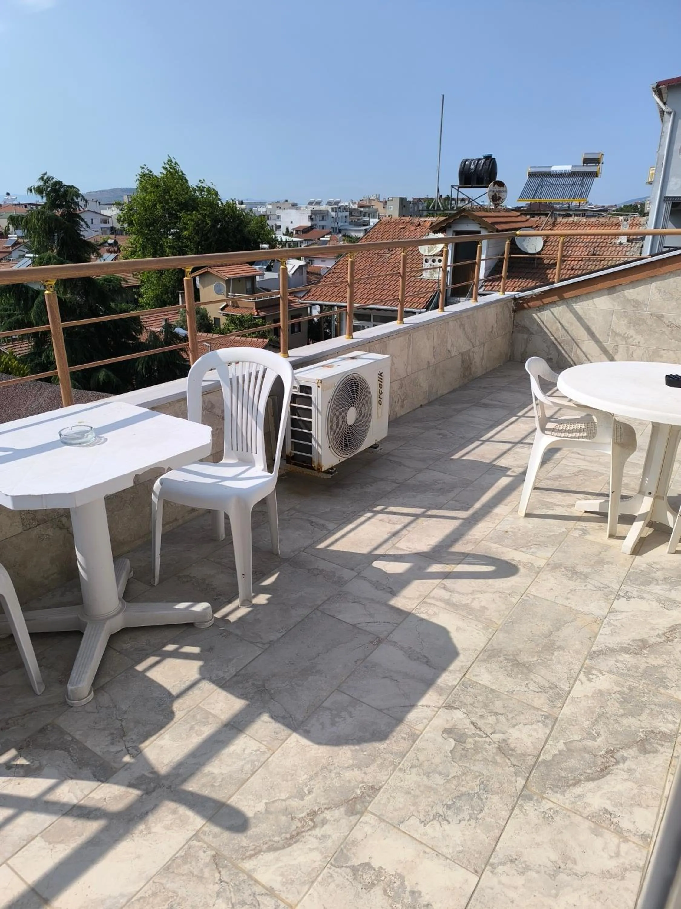 Patio in Avşar Apart Motel