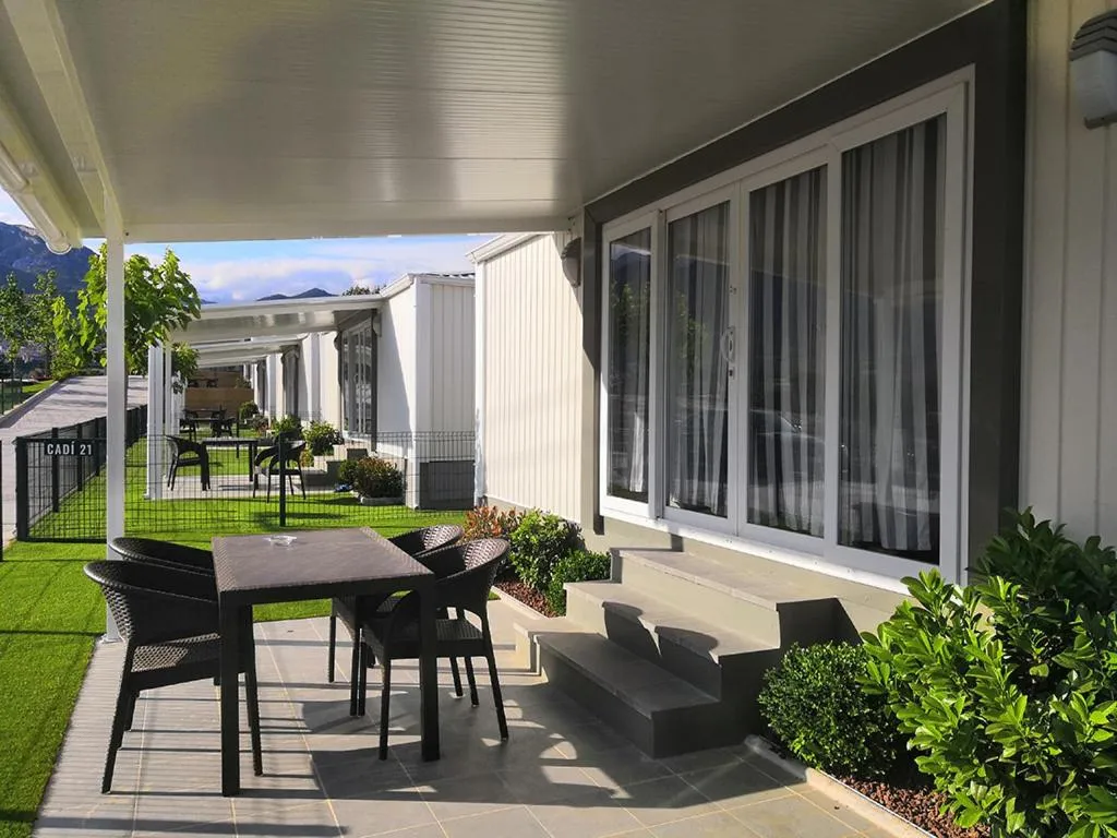 Garden view in Berga Resort