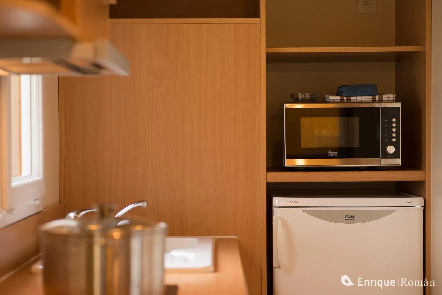 Kitchen or kitchenette in Berga Resort