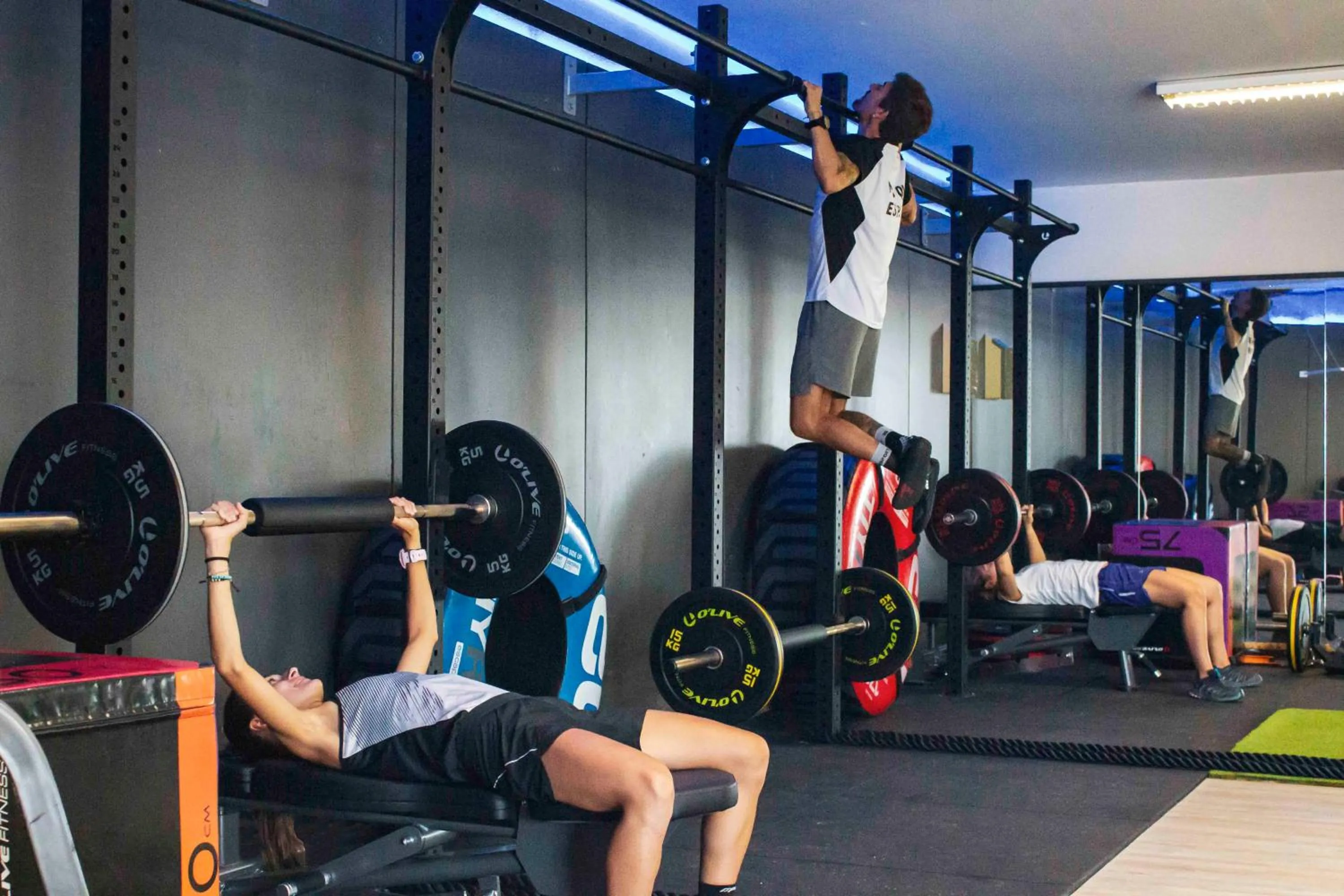 Fitness centre/facilities in Berga Resort